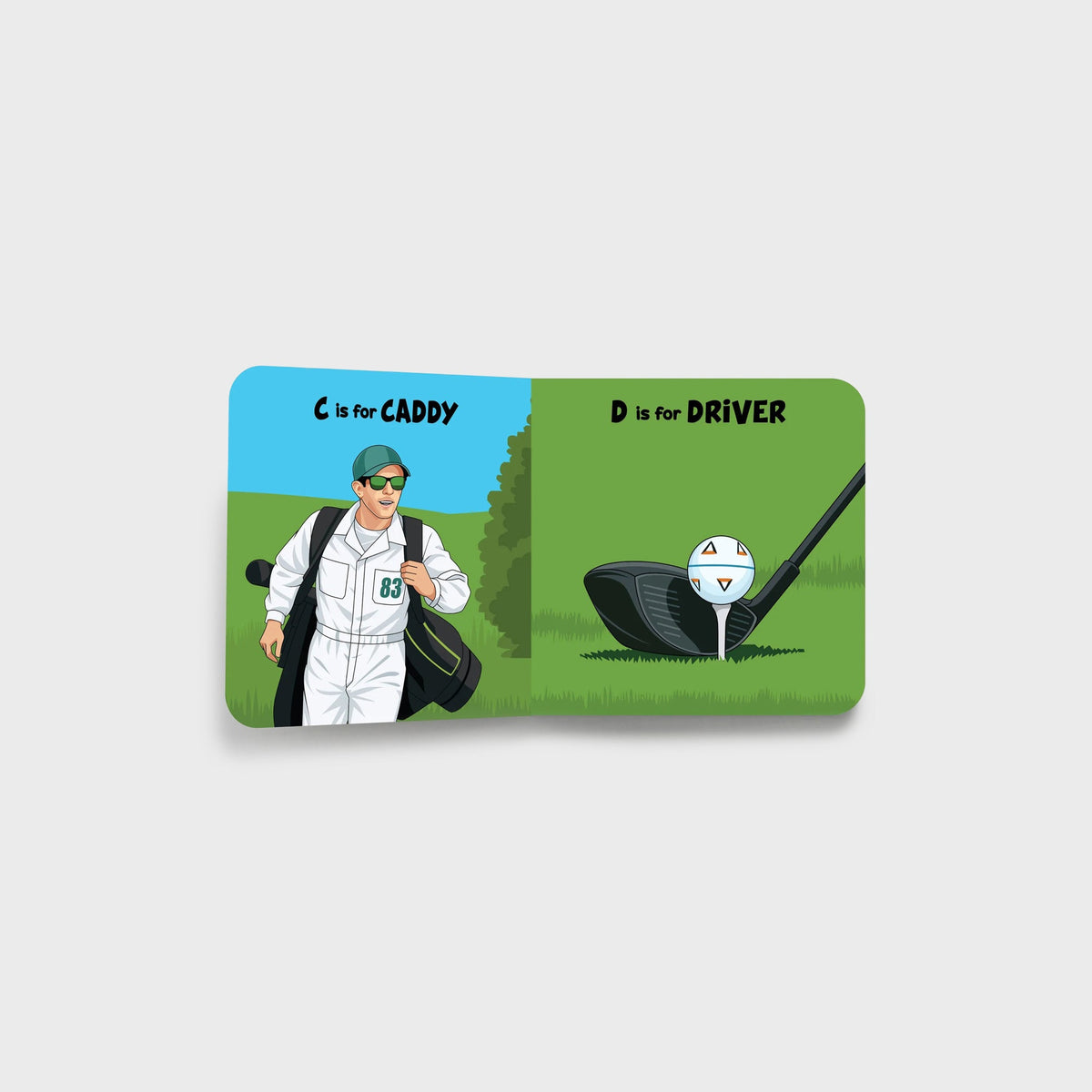 Diaper Book Club ABCs of Golf