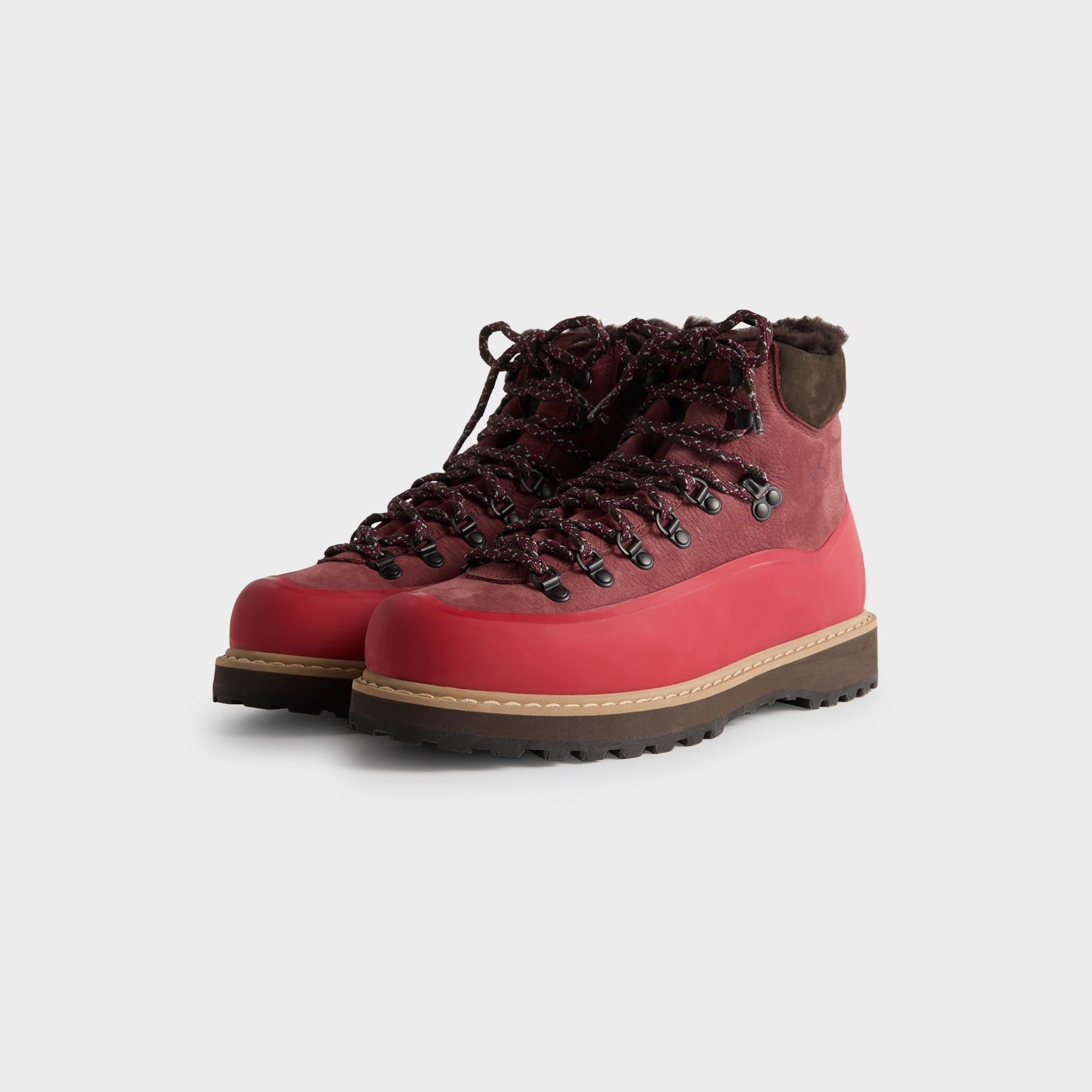 Ronnie Fieg for Diemme Roccia Vet Gomma Shearling - Bordeaux