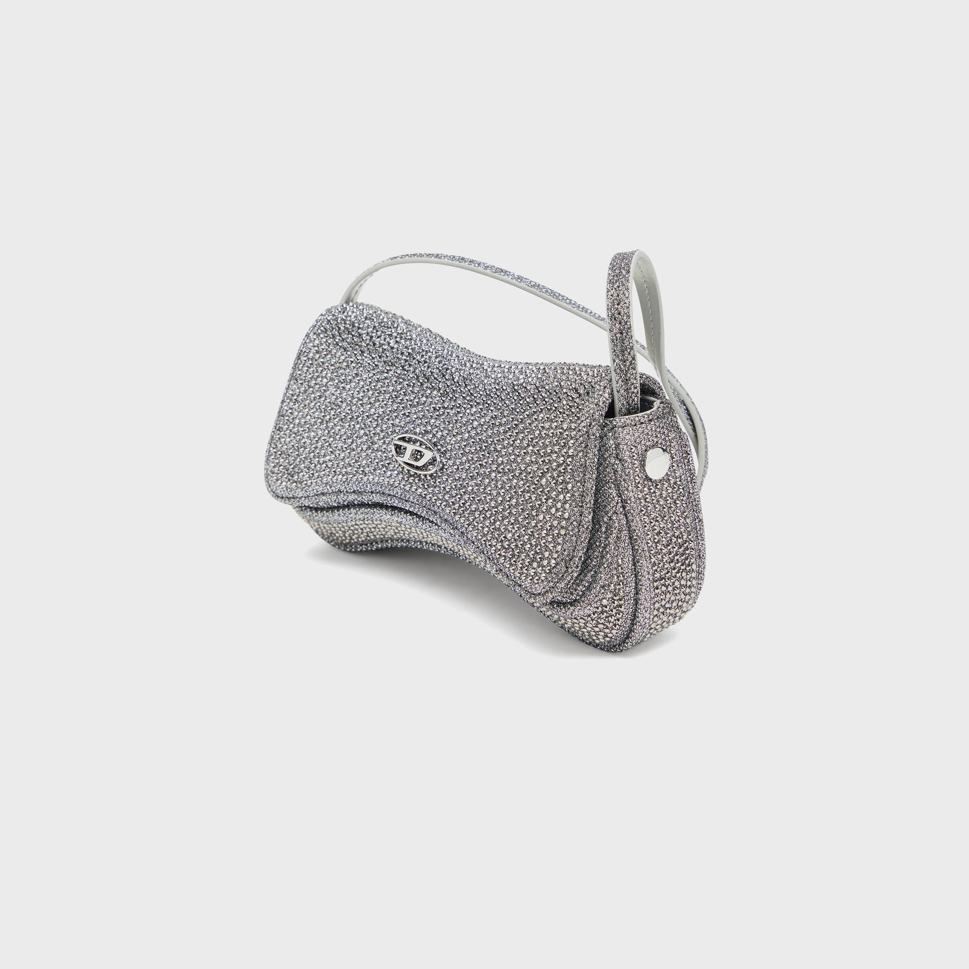 Diesel Play XS Crossbody - Silver