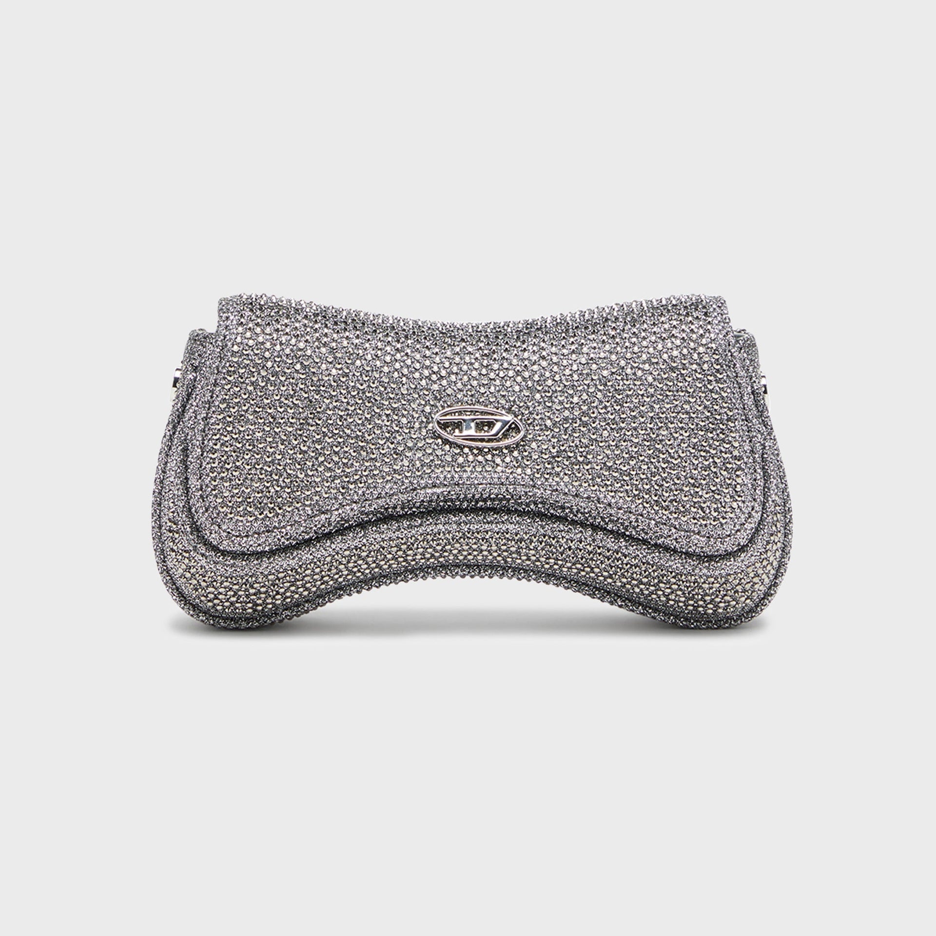Diesel Play XS Crossbody - Silver