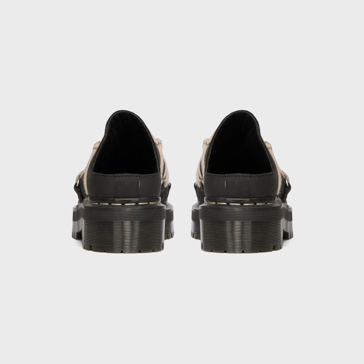 Dr. Martens x Rick Owens Quad Sole Megalace Mules - Black
