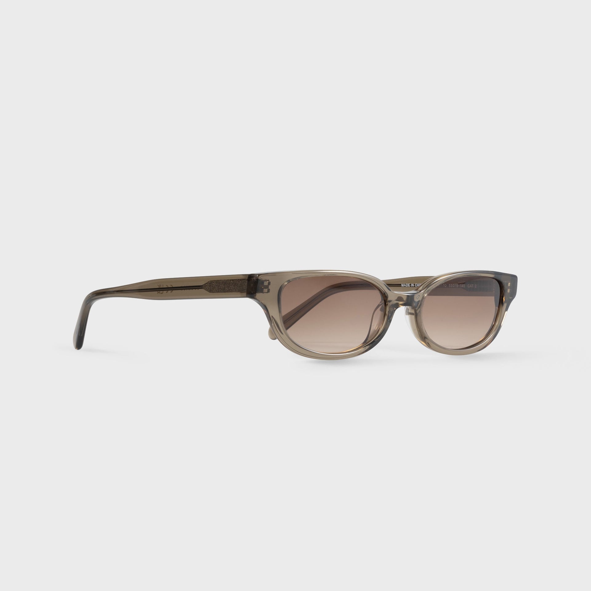 DMY Studios Romi Transparent Sunglasses - Olive