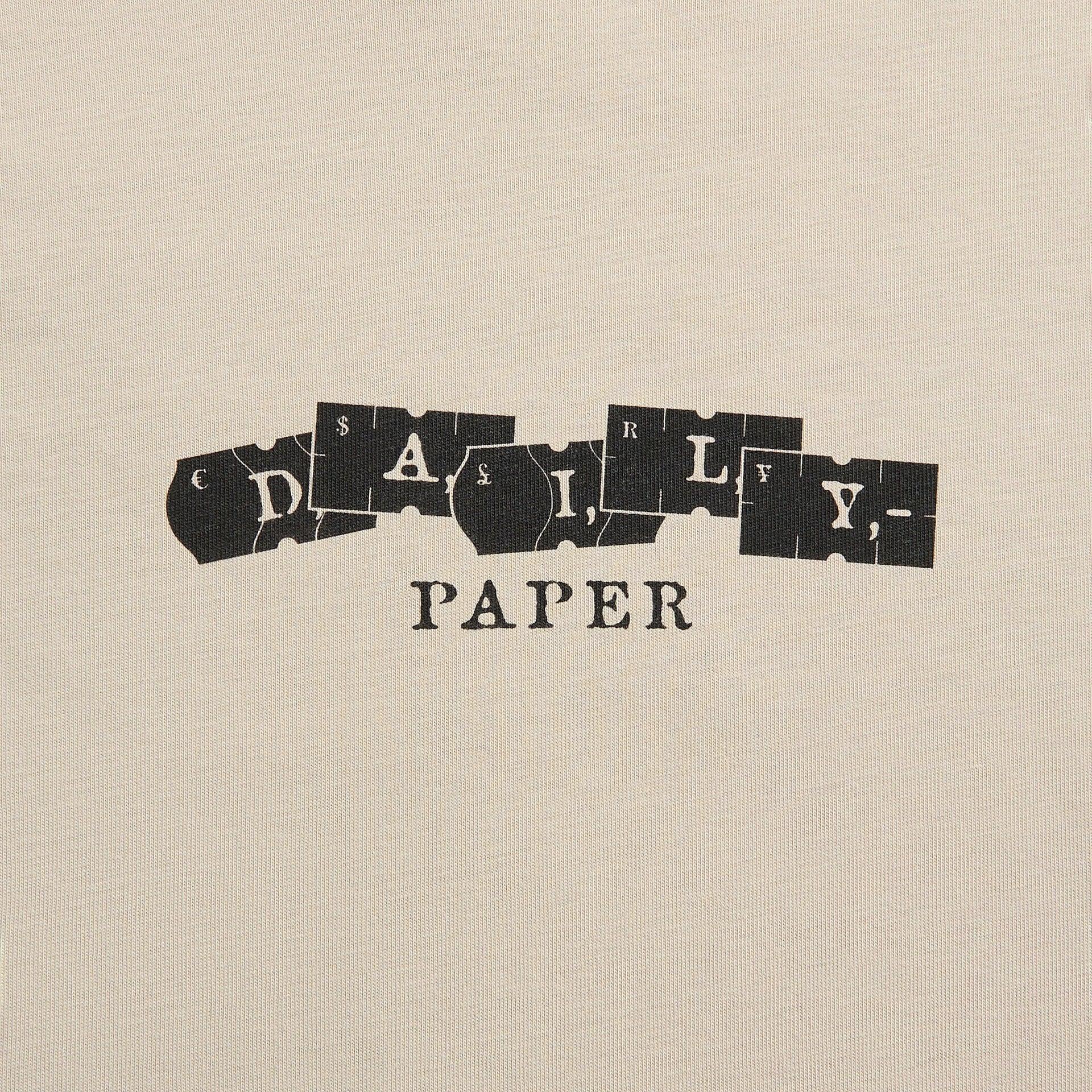 Daily Paper Tag Tee in Nacreous Clouds