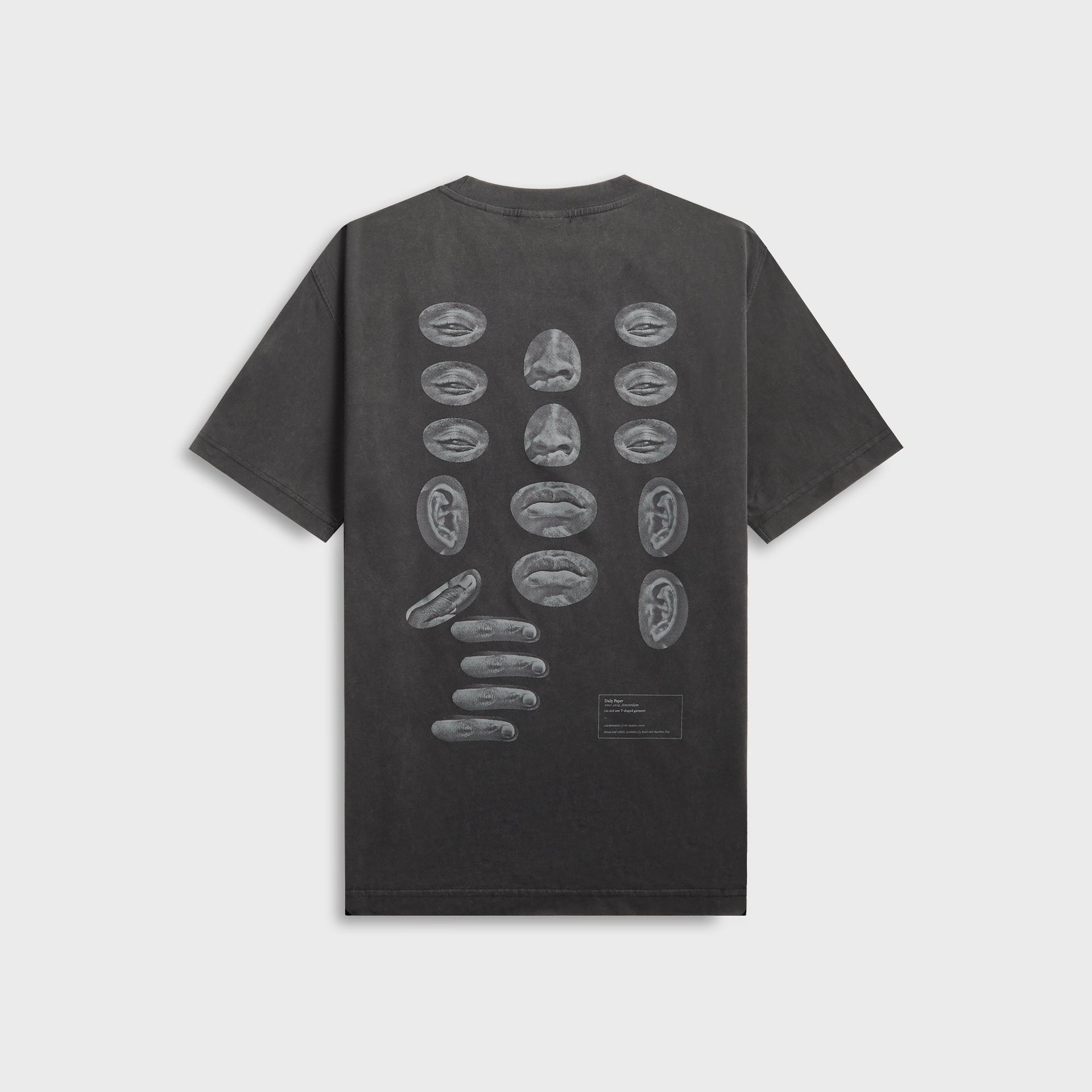 Daily Paper Senses Tee in Washed Black