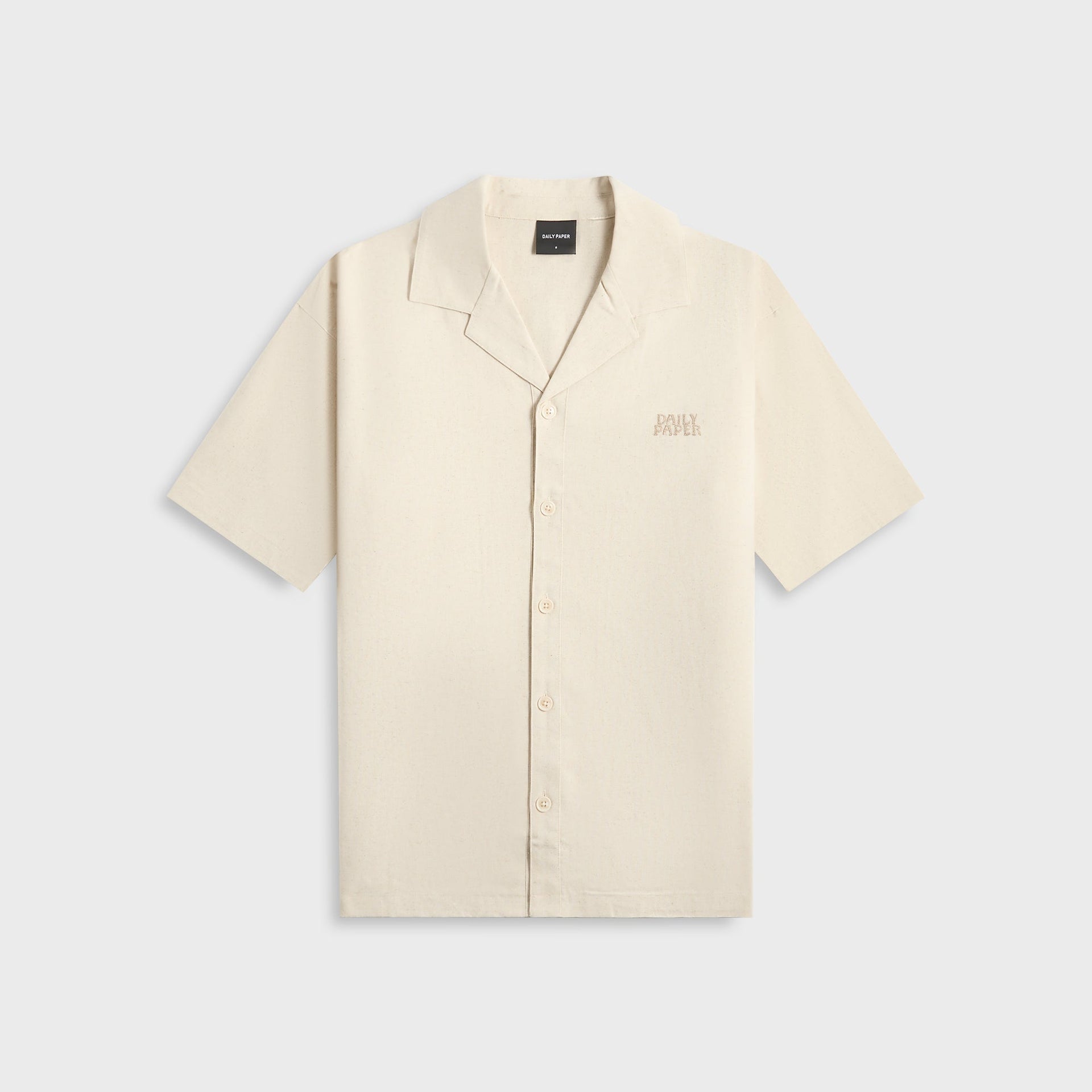 Daily Paper Linen Shirt in Beige