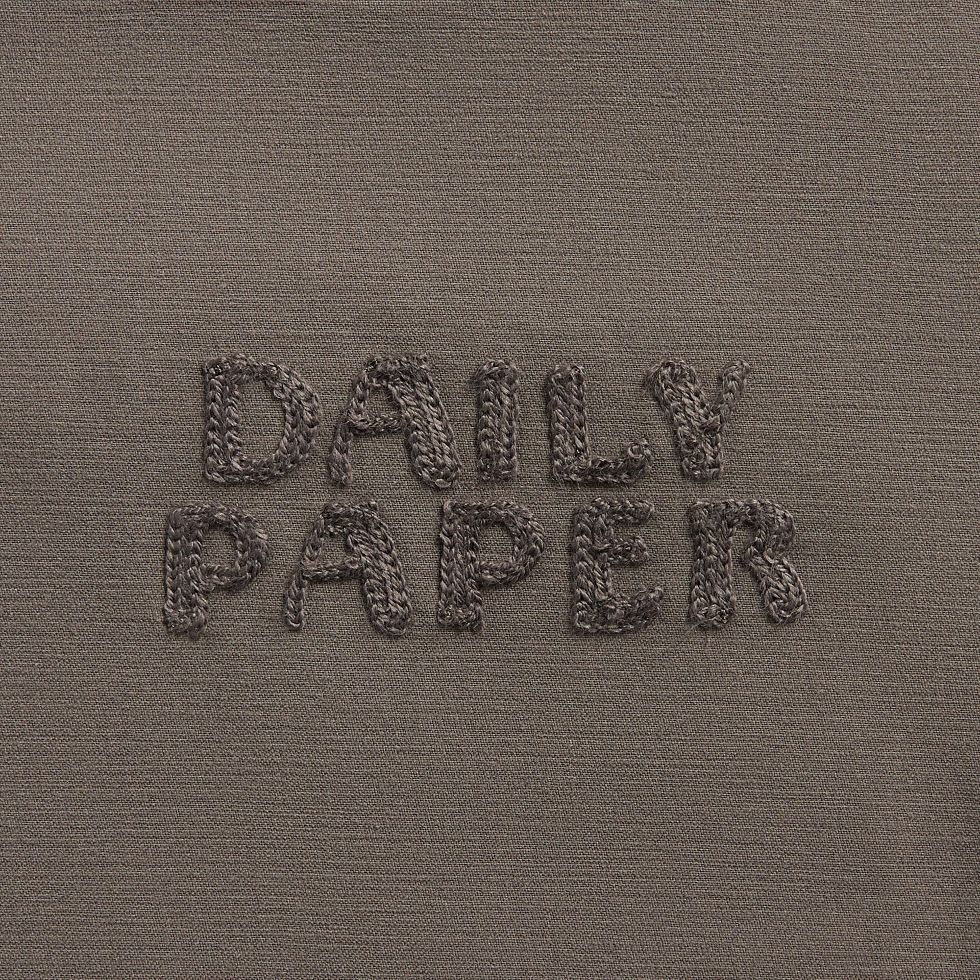Daily Paper Chain Stitch Shirt in Army Green