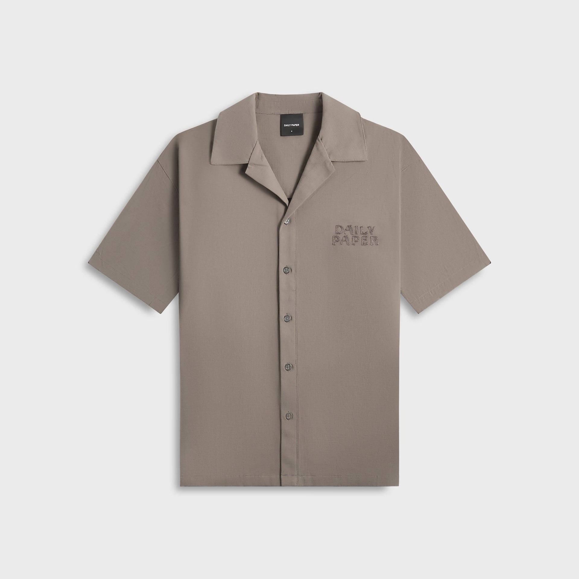 Daily Paper Chain Stitch Shirt in Army Green