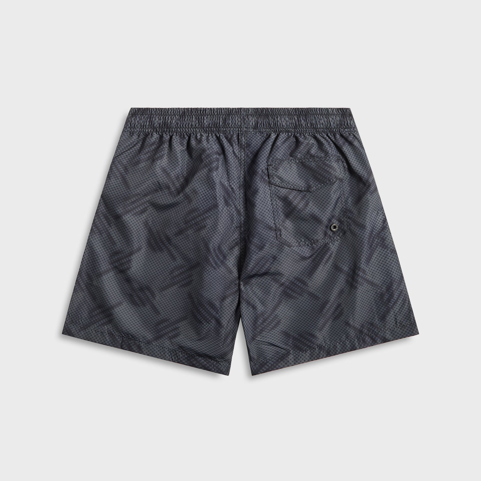 Daily Paper Dotted Monogram Swimshorts in Black