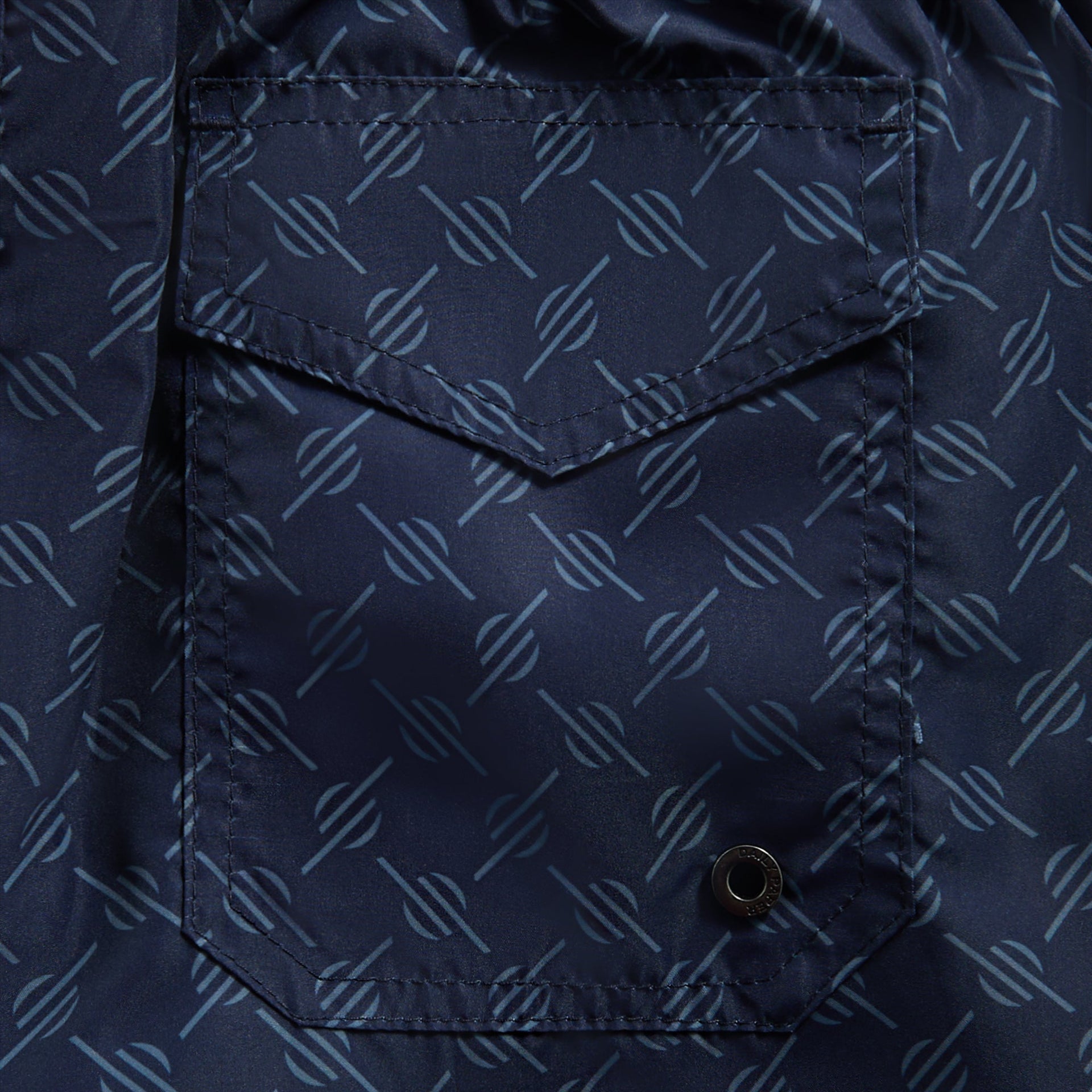 Daily Paper Logo Swimshorts in Martime Blue