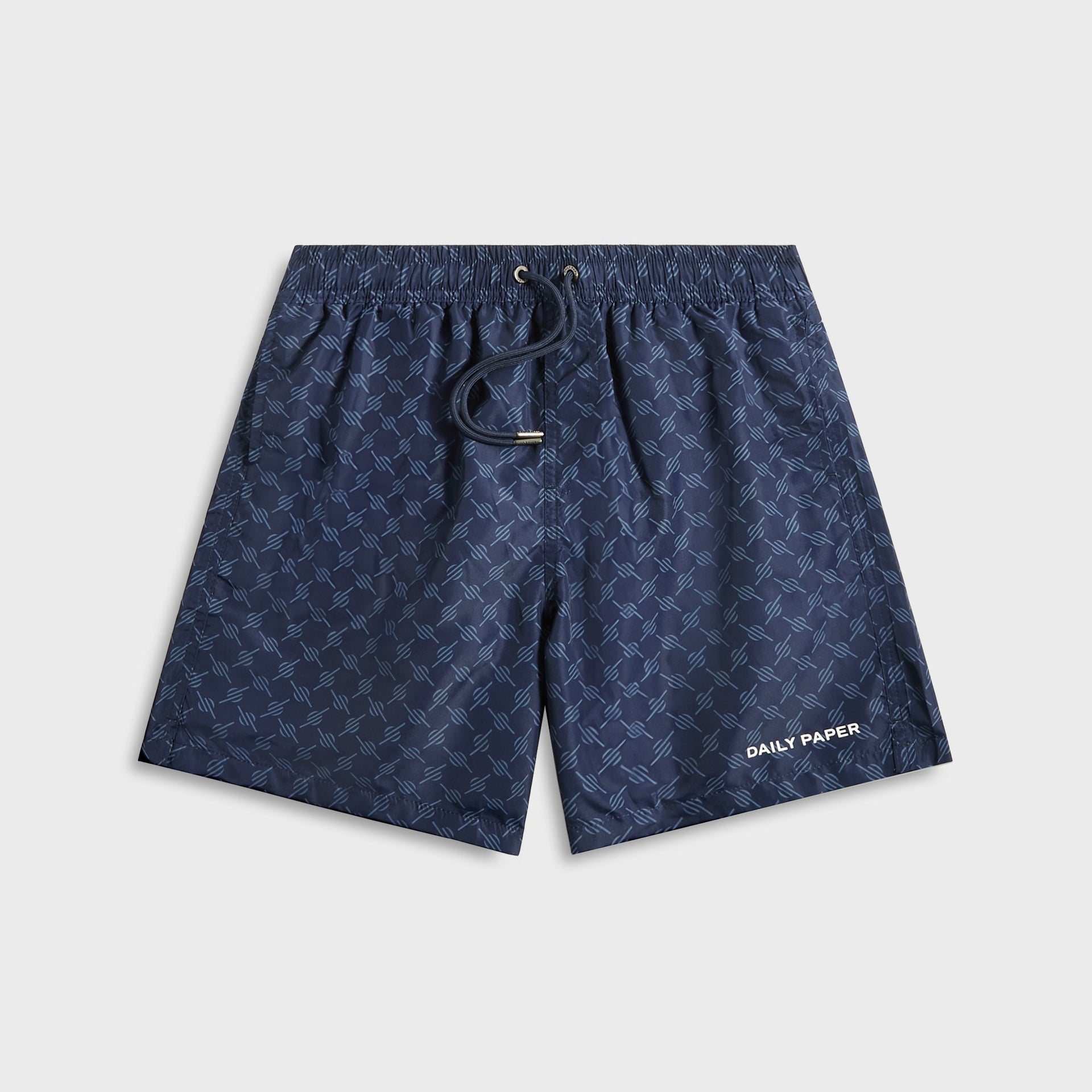 Daily Paper Logo Swimshorts in Martime Blue