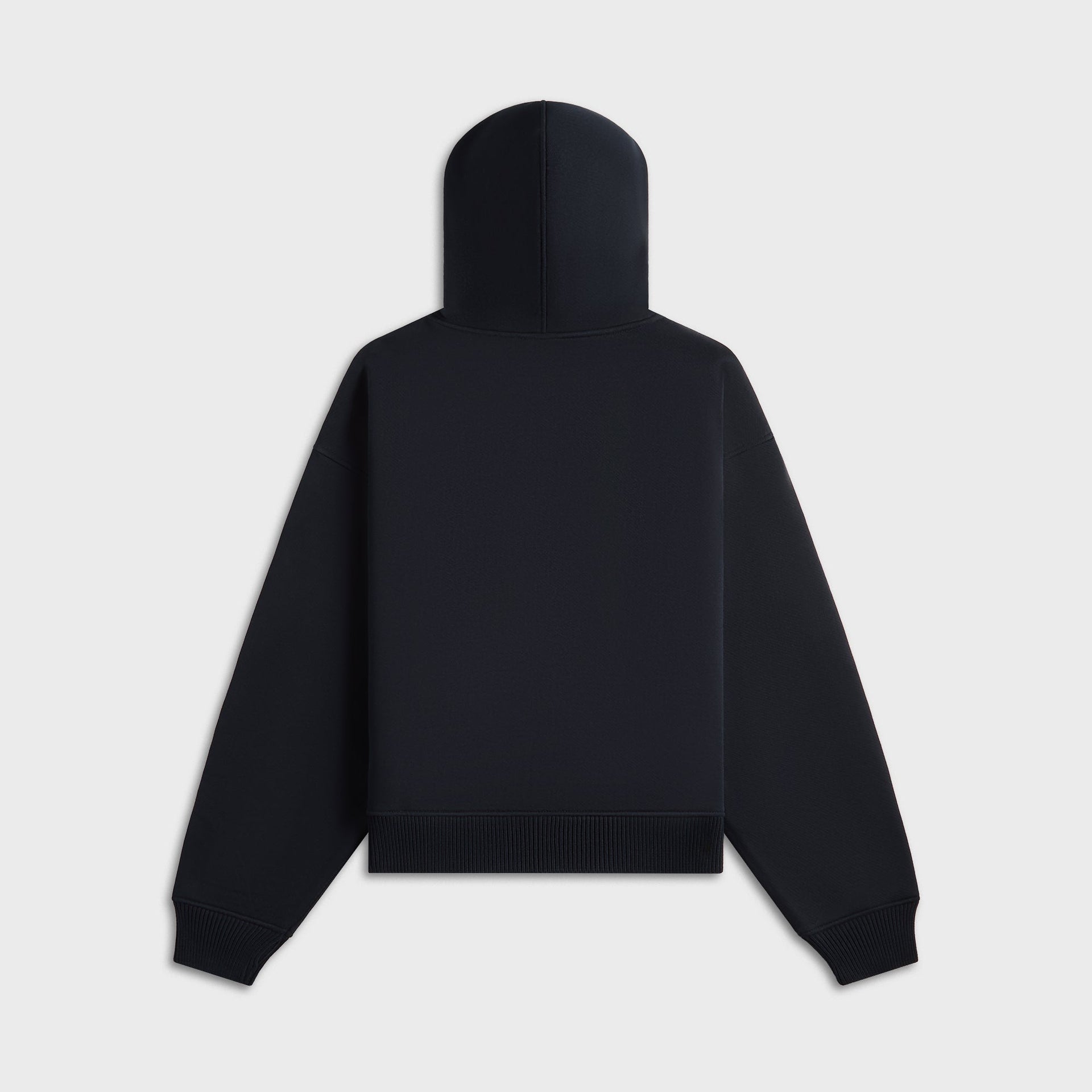 Daily Paper Boxy Zip Up Hoodie - Black