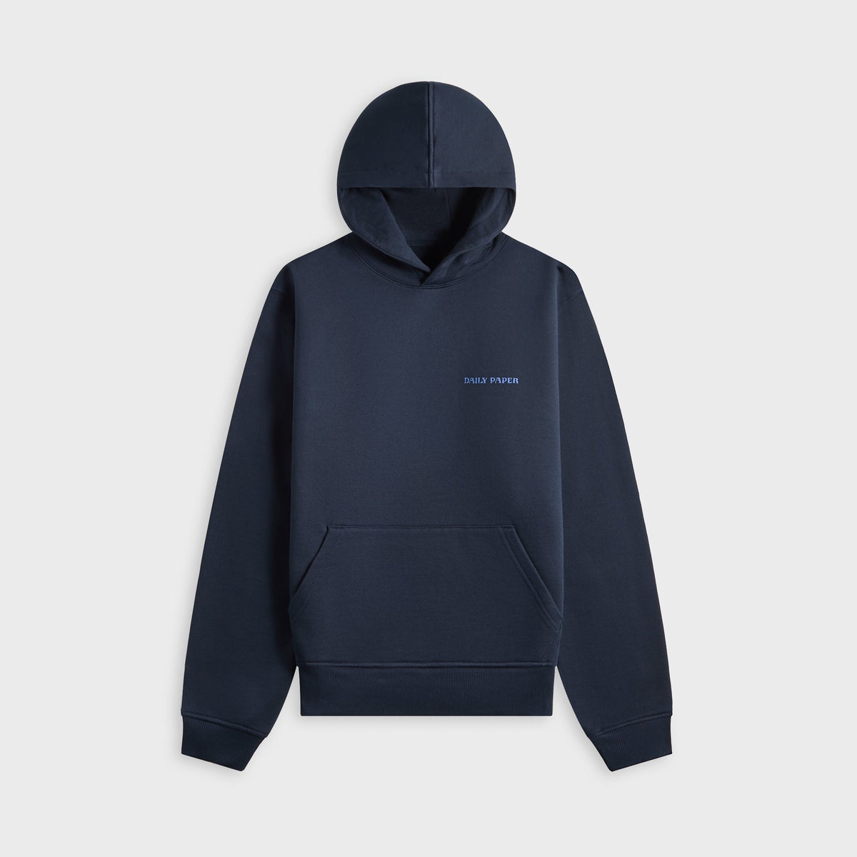 Daily Paper Candle Label Hoodie - Sky Captain Blue