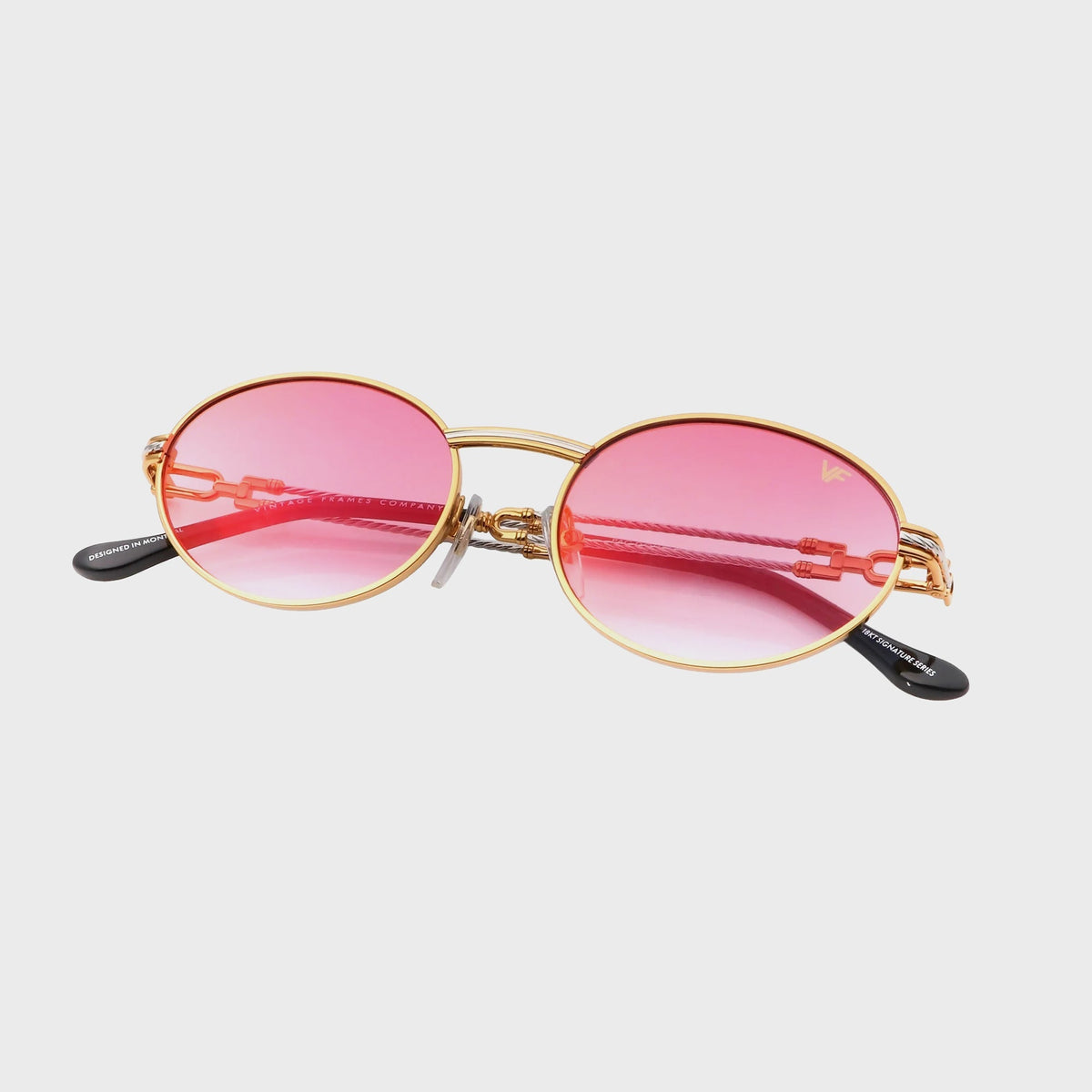 Vintage Frames Pac Double Rope Edition 18KT Two-Tone - Gold / Grape Pop