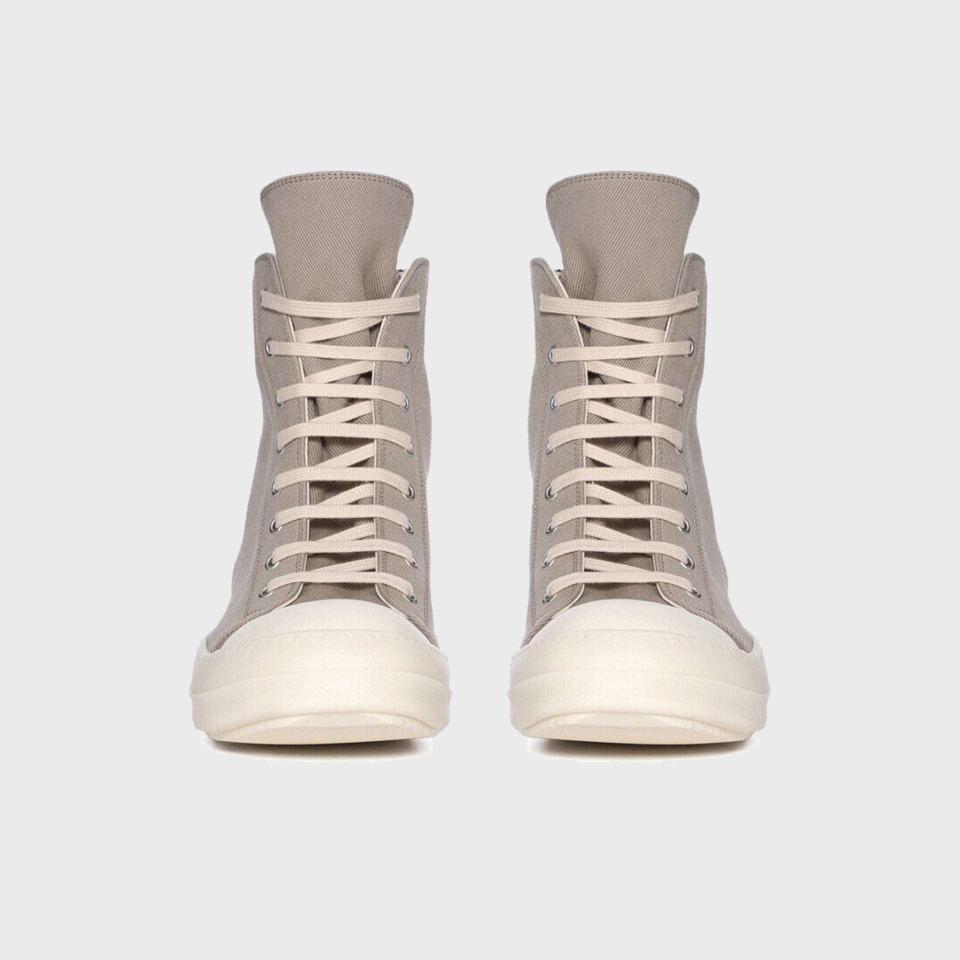 Rick Owens DRKSHDW Concordians High Sneaks - Dirty Pearl / Milk / Milk