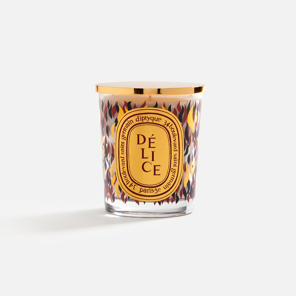 Diptyque Scented Candle 190g Limited Edition Delice with Lid