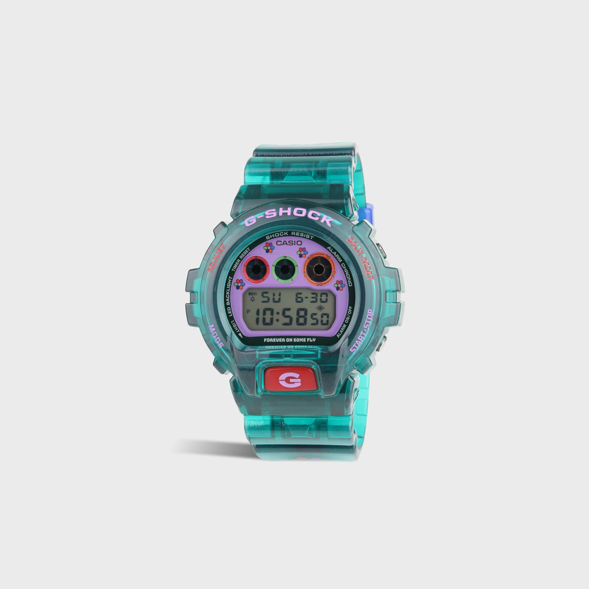 G-SHOCK x Jae Tips Part Two DW-6900JT26 - Translucent Teal / Green / Blue
