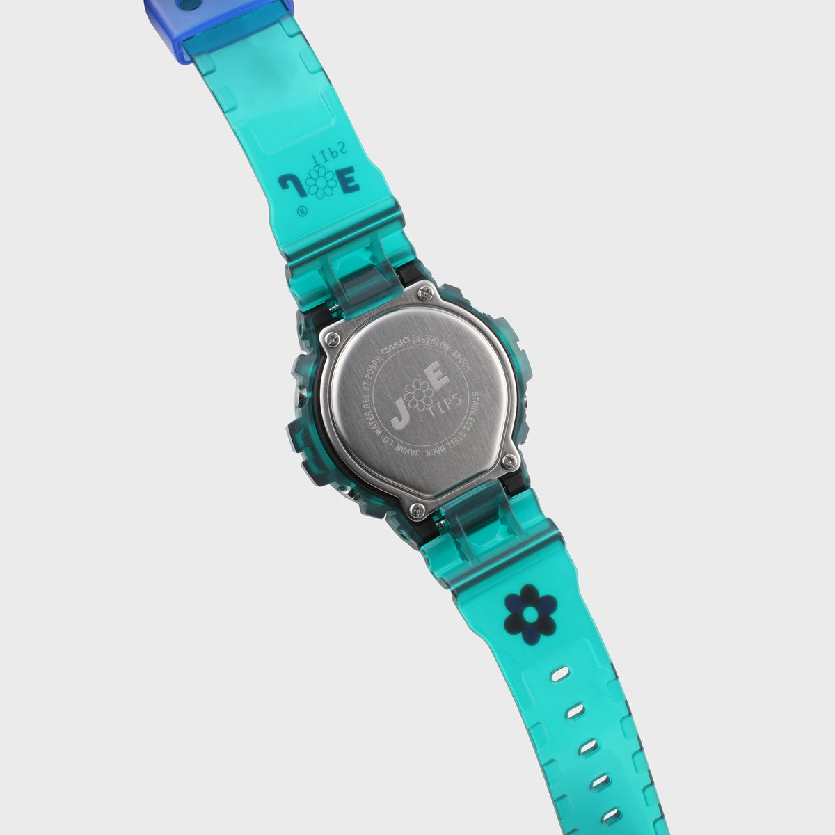 G-SHOCK x Jae Tips Part Two DW-6900JT26 - Translucent Teal / Green / Blue