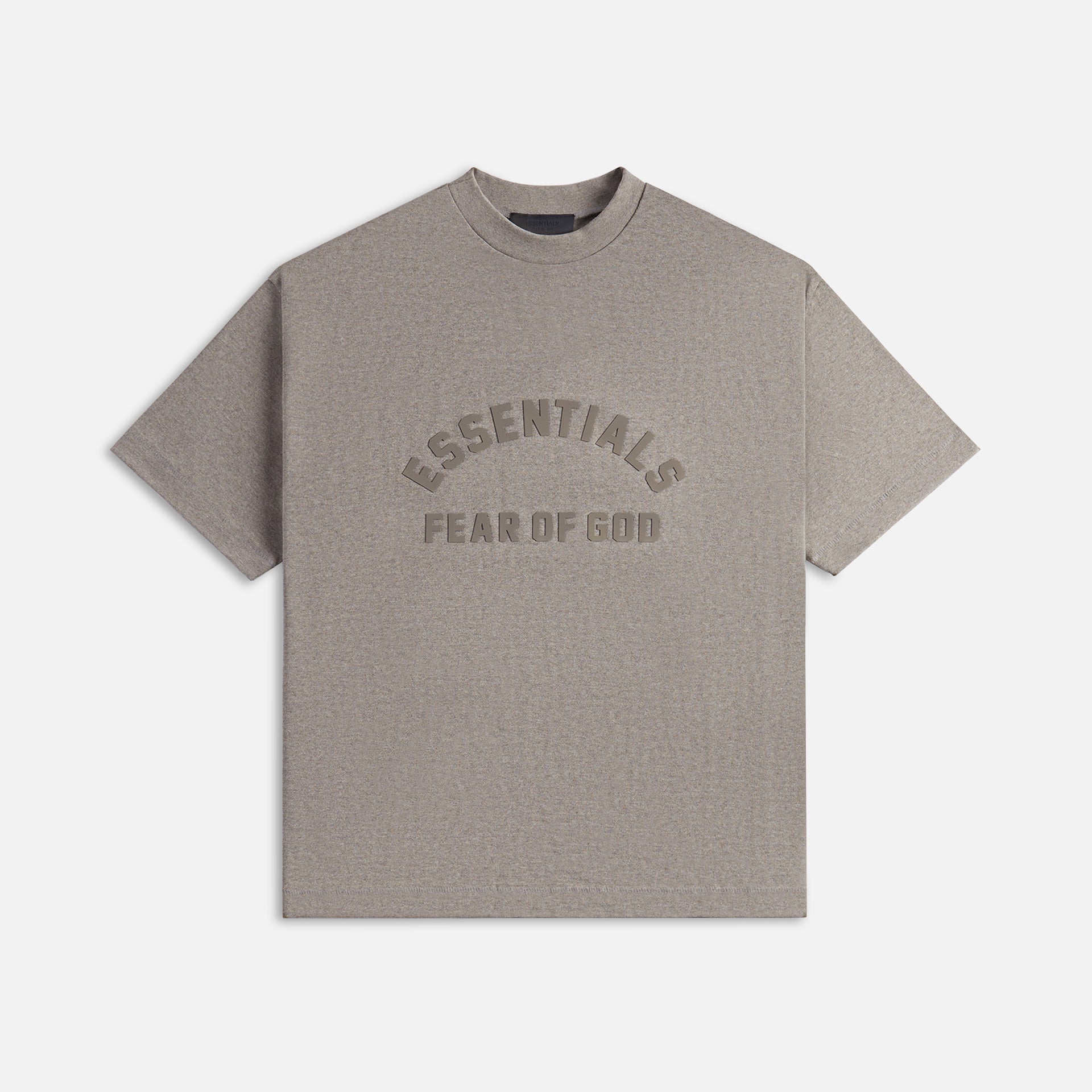 Essentials Logo Tee - Heather Grey