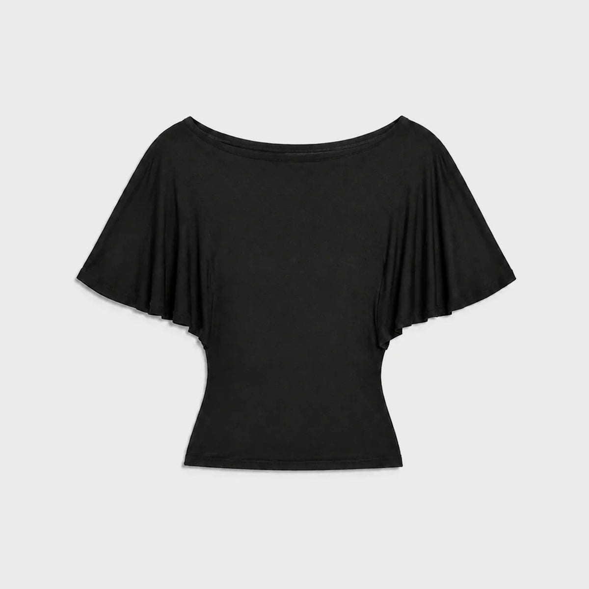 EB Denim Raven Batwing Top - Black