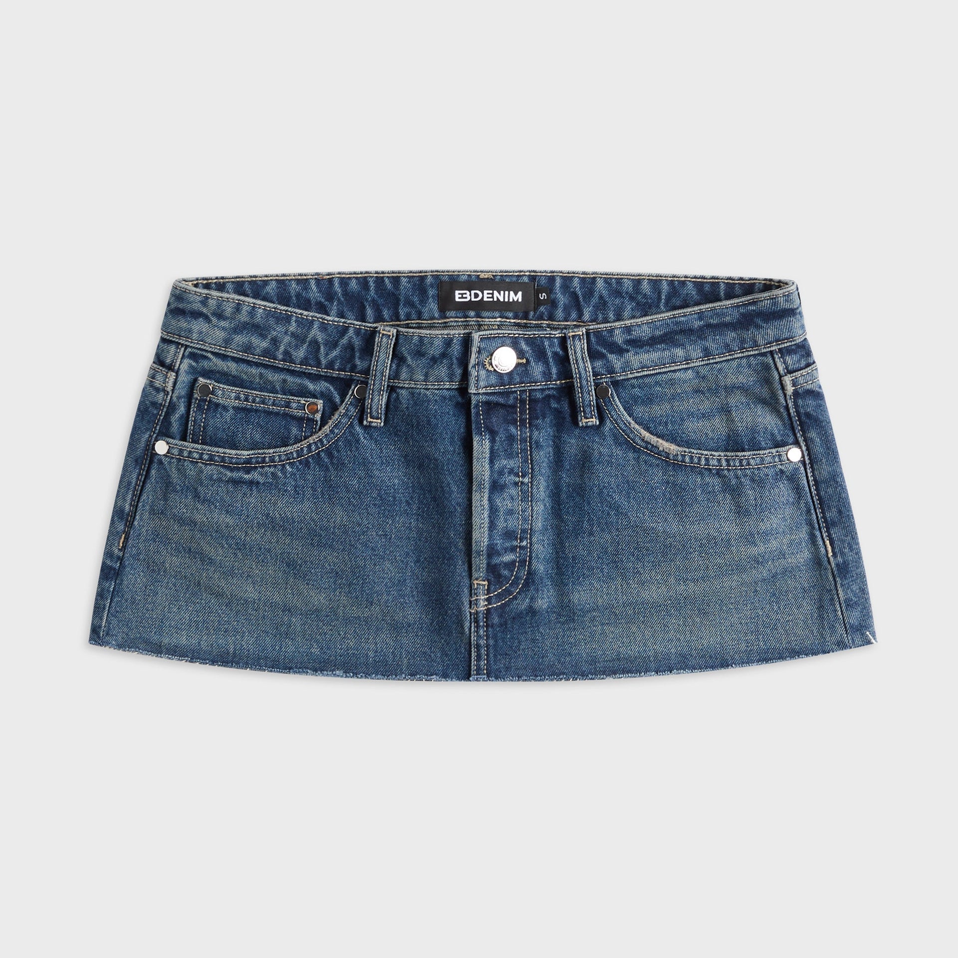 EB Denim Arden Micro Mini Skirt - Arrowwood