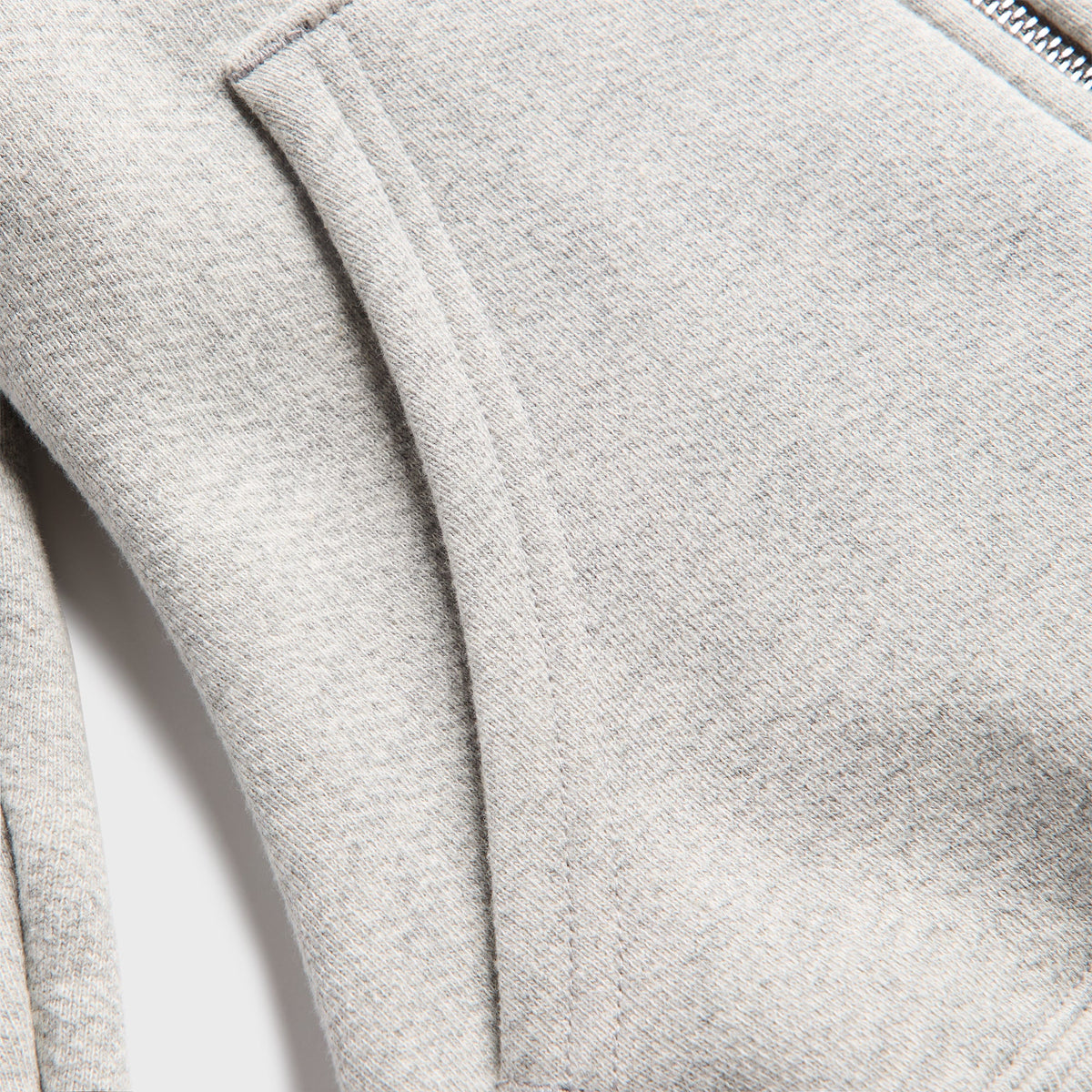 EB Denim Pia Zip Up in Heather Grey