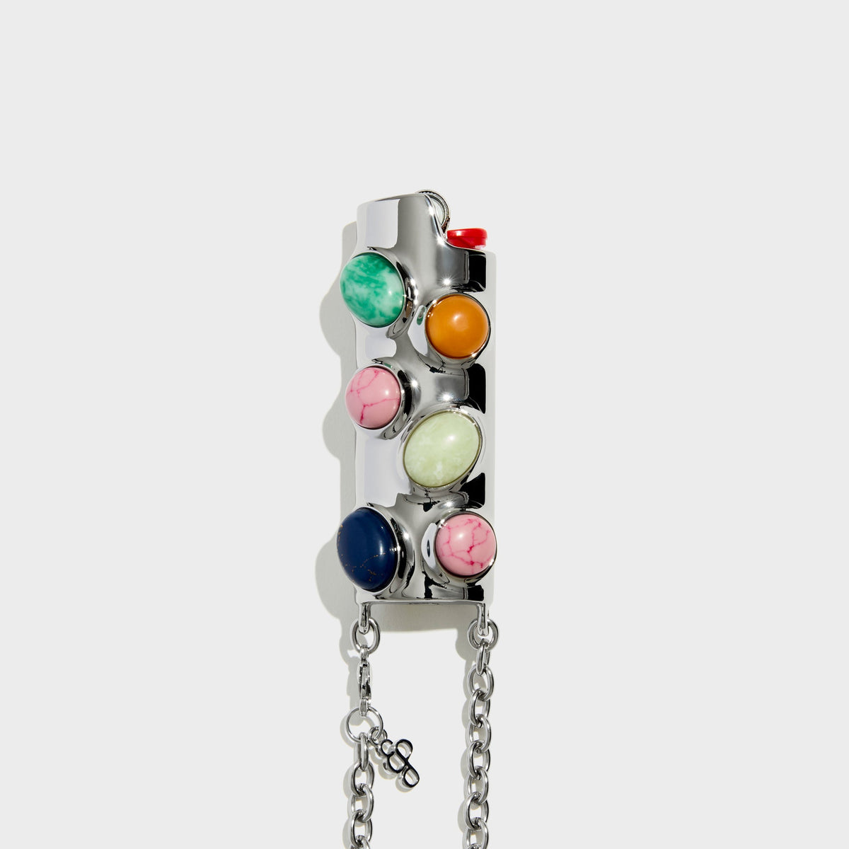 Edie Parker Stoned Crossbody Lighter Case - Tropical