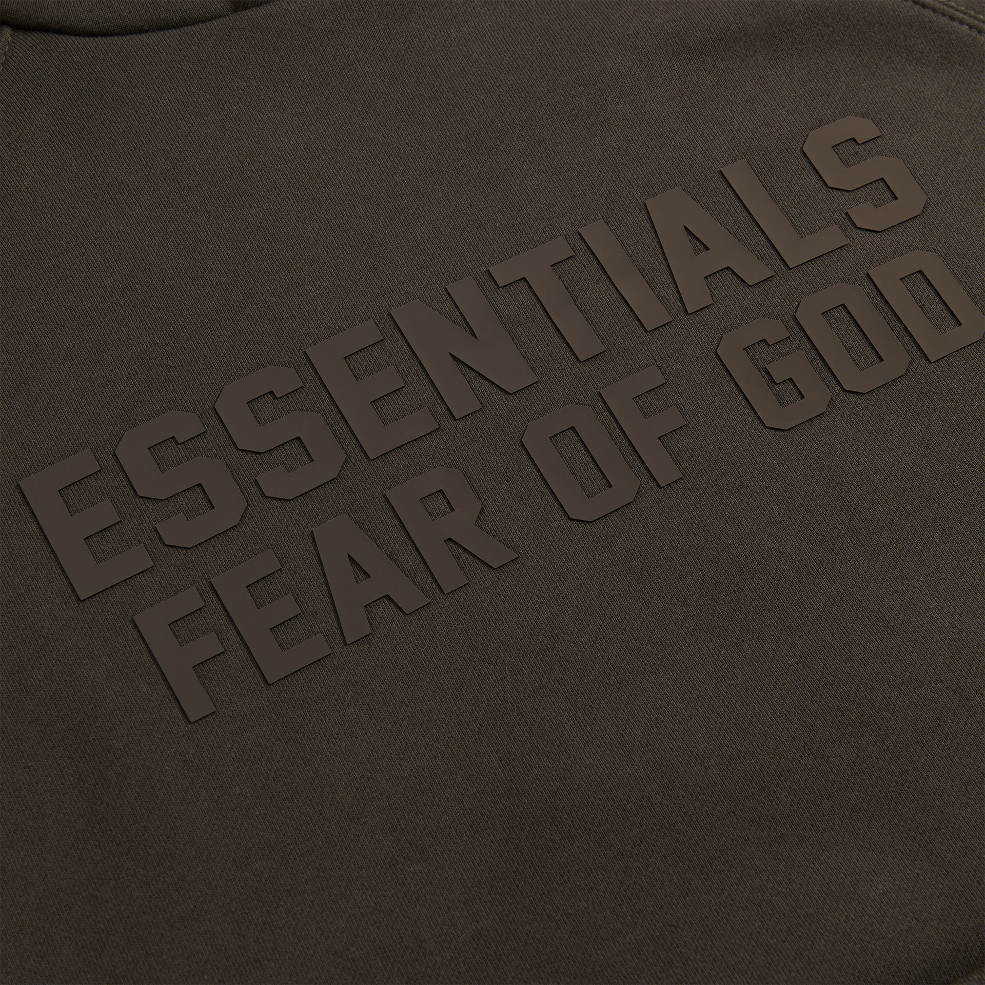 Essentials Fleece Hoodie  - Off-Black