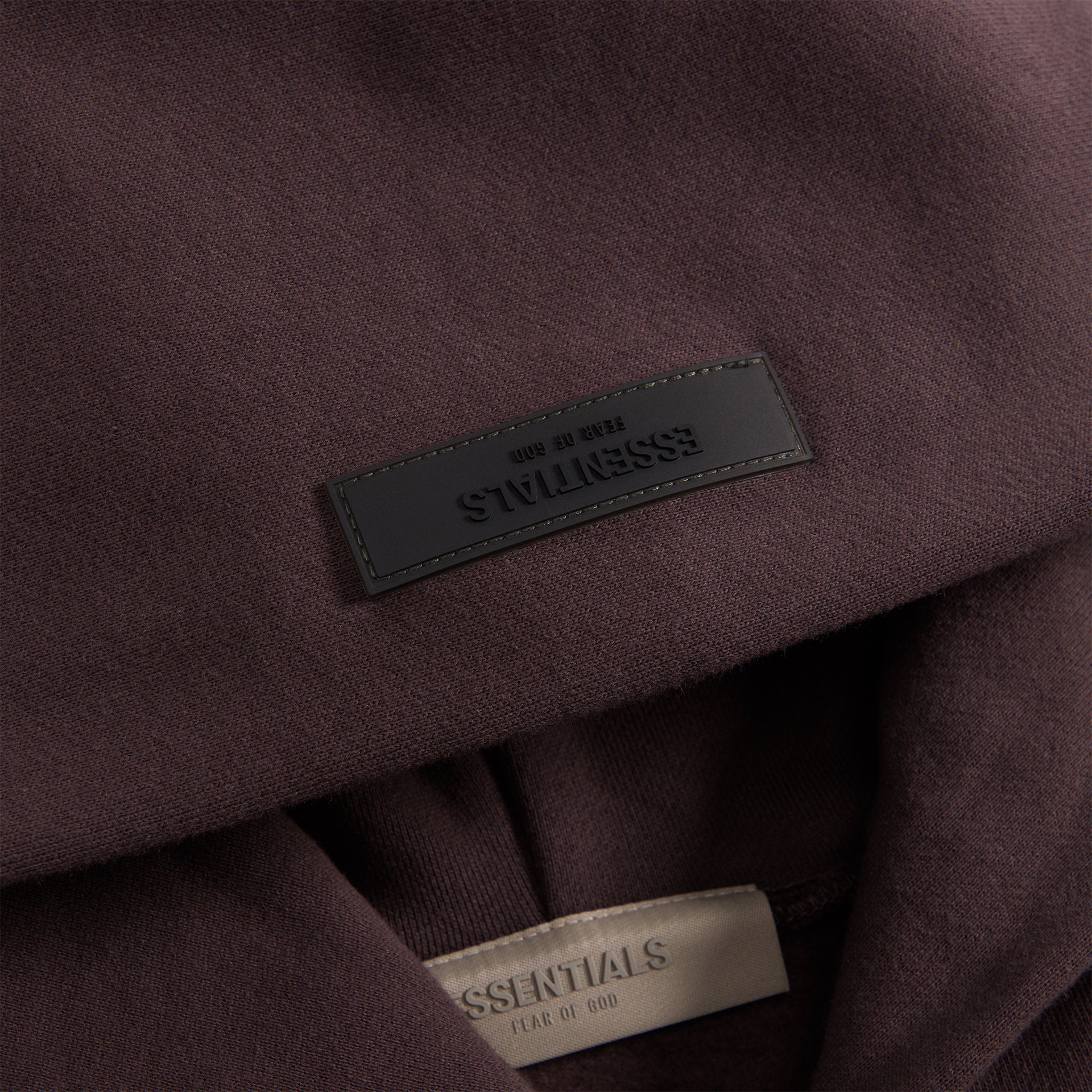 Essentials Fleece Hoodie - Plum