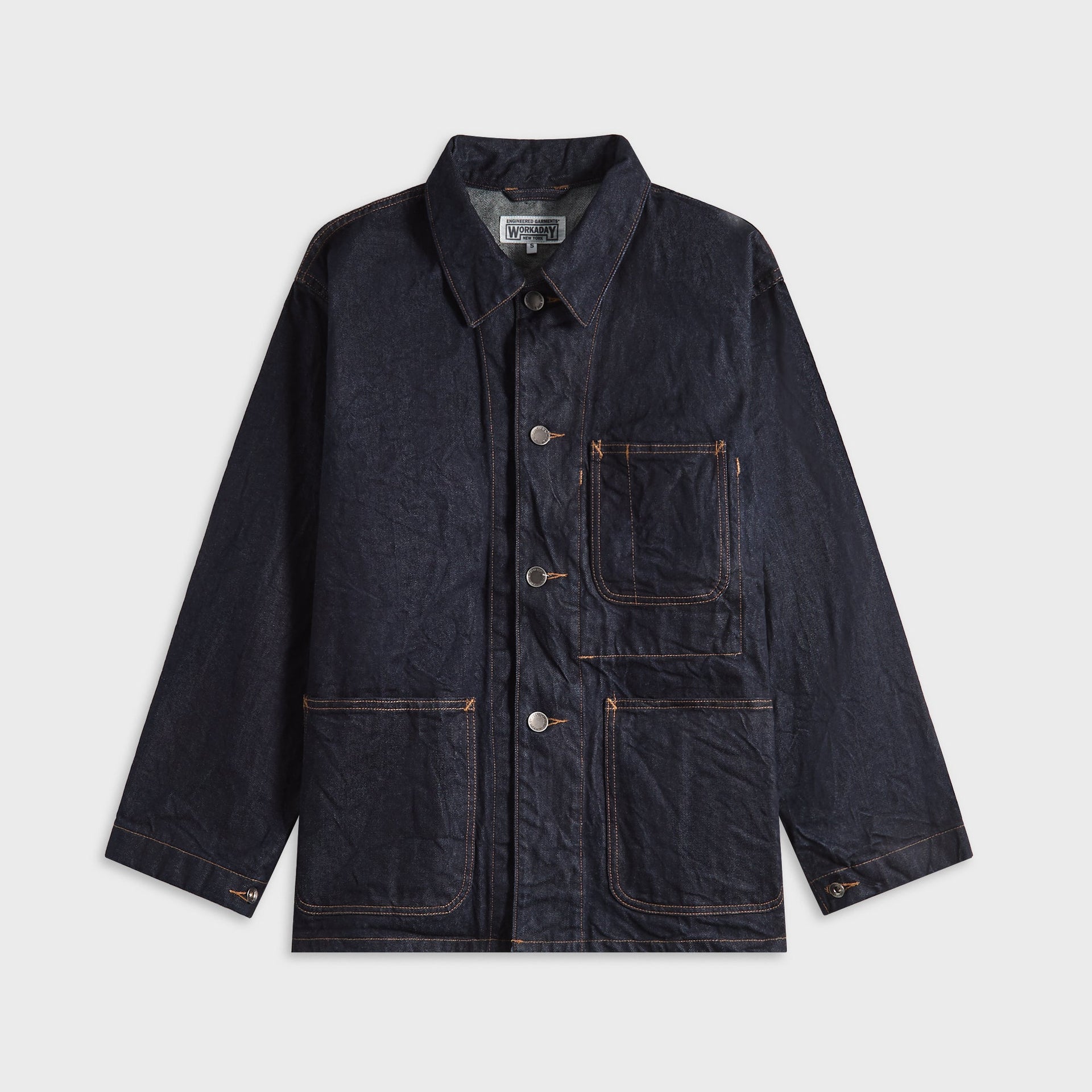 Engineered Garments Workaday 12oz Cone Denim Utility Jacket  - Indigo