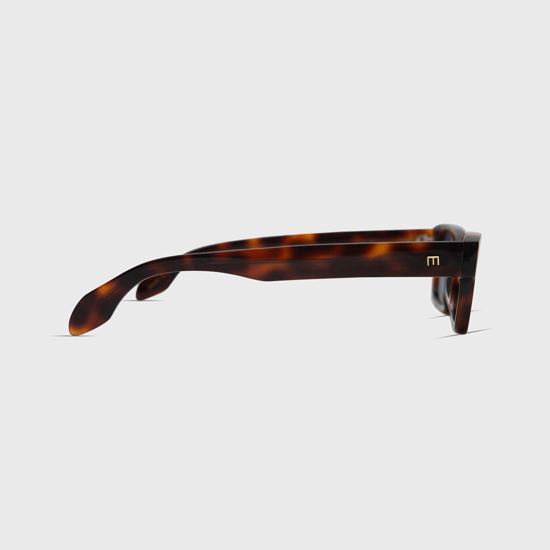 Elisa Johnson Alix tortoiseshell sunglasses, side profile view