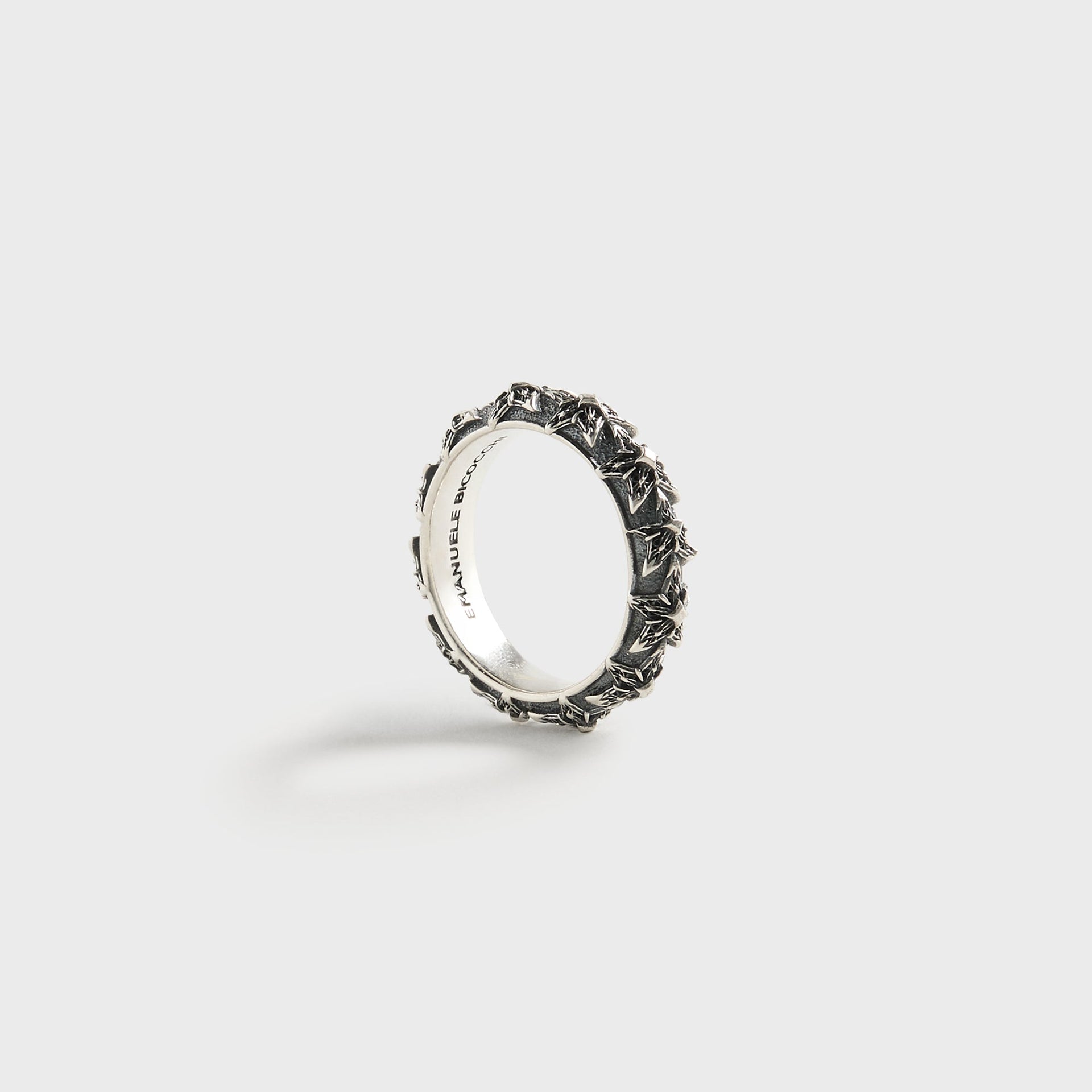 Emanuele Bicocchi Stella Band Ring - Silver