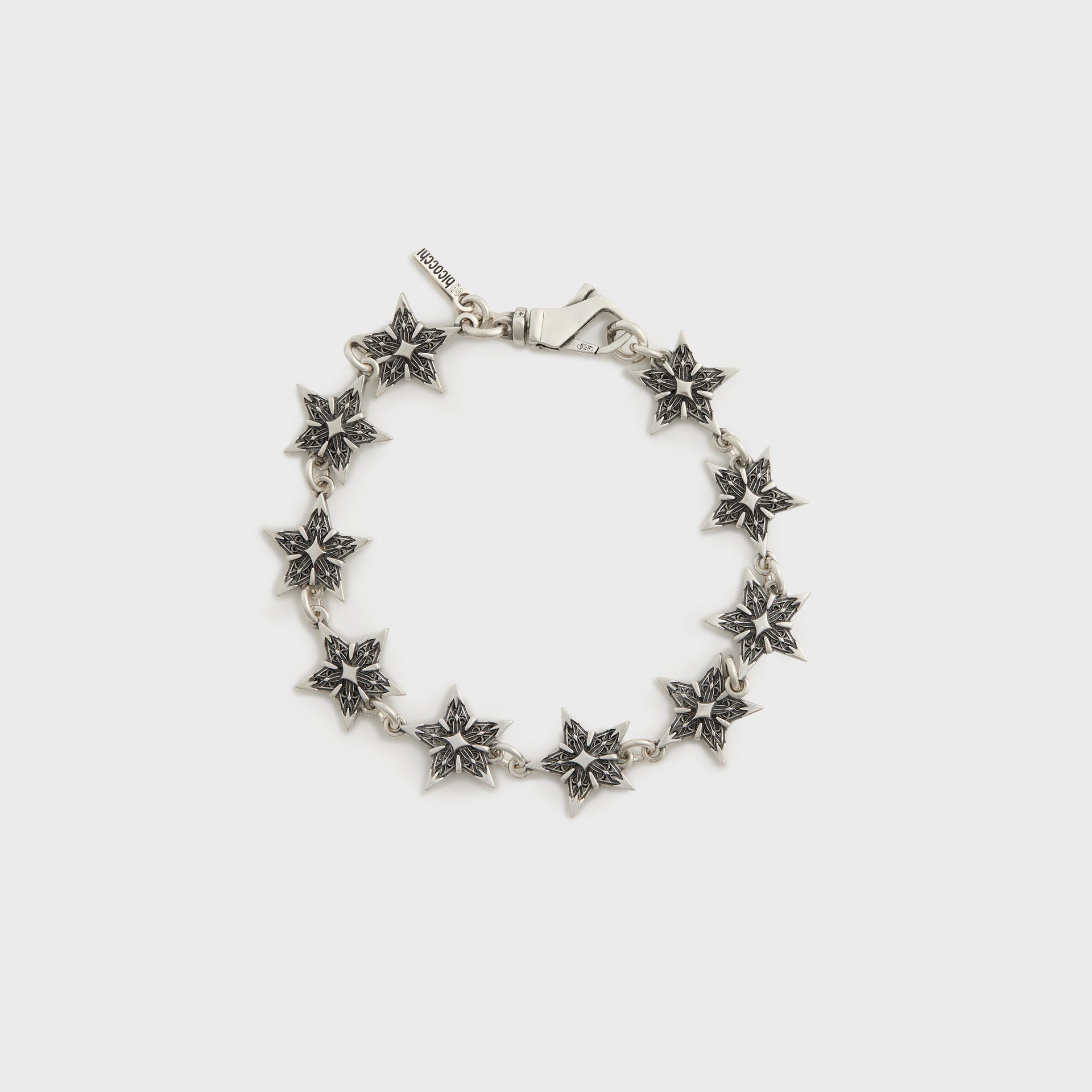 Emanuele Bicocchi Stella Notre Dame Bracelet - Silver