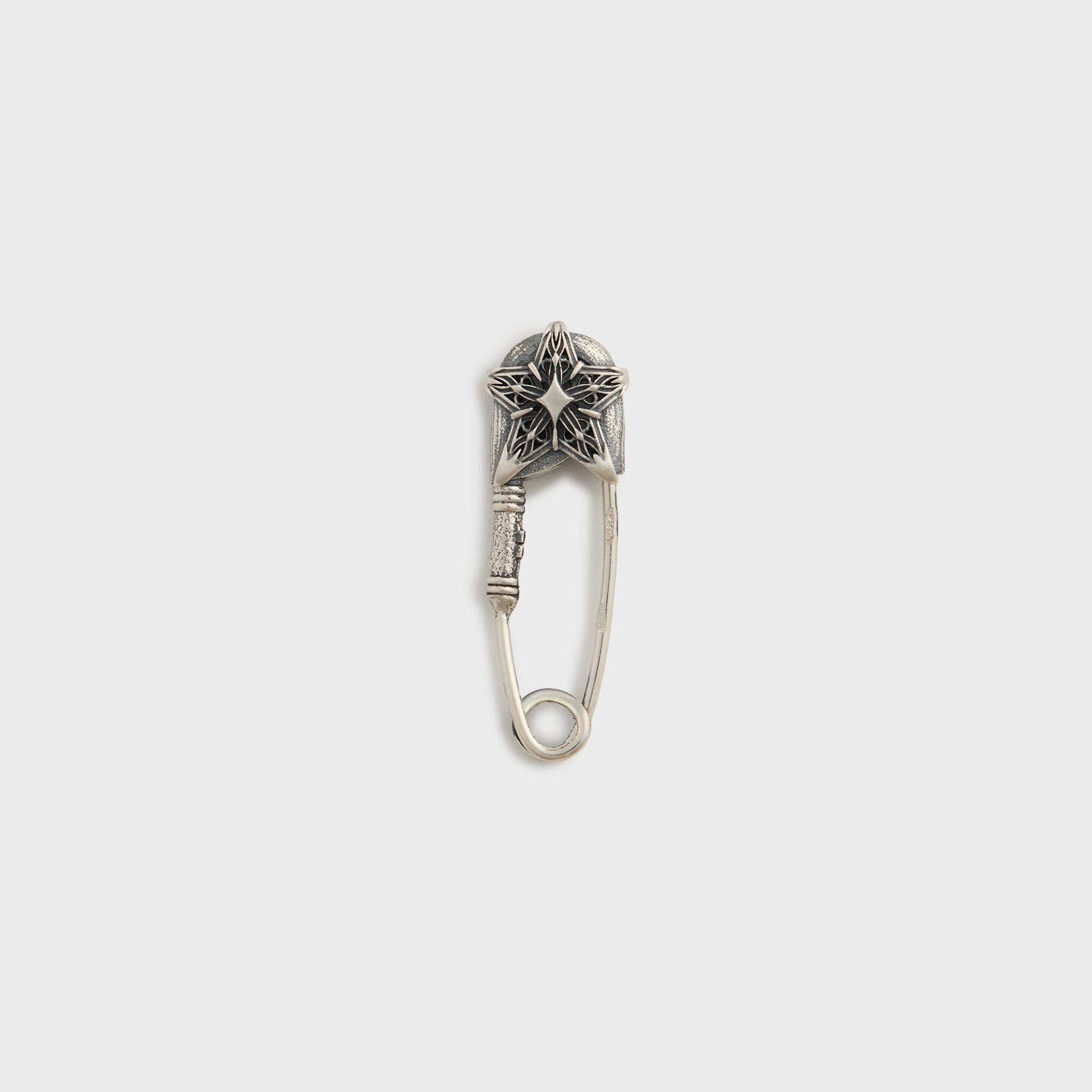 Emanuele Bicocchi Stella Notre Dame Pin Earring Small - Silver