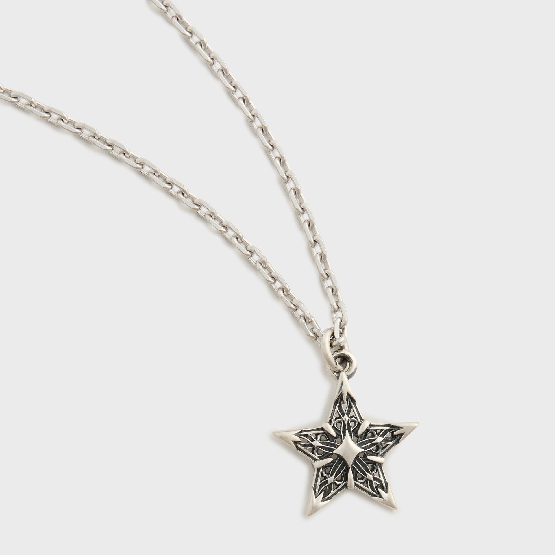 Emanuele Bicocchi Stella Notre Dame Small Necklace - Silver