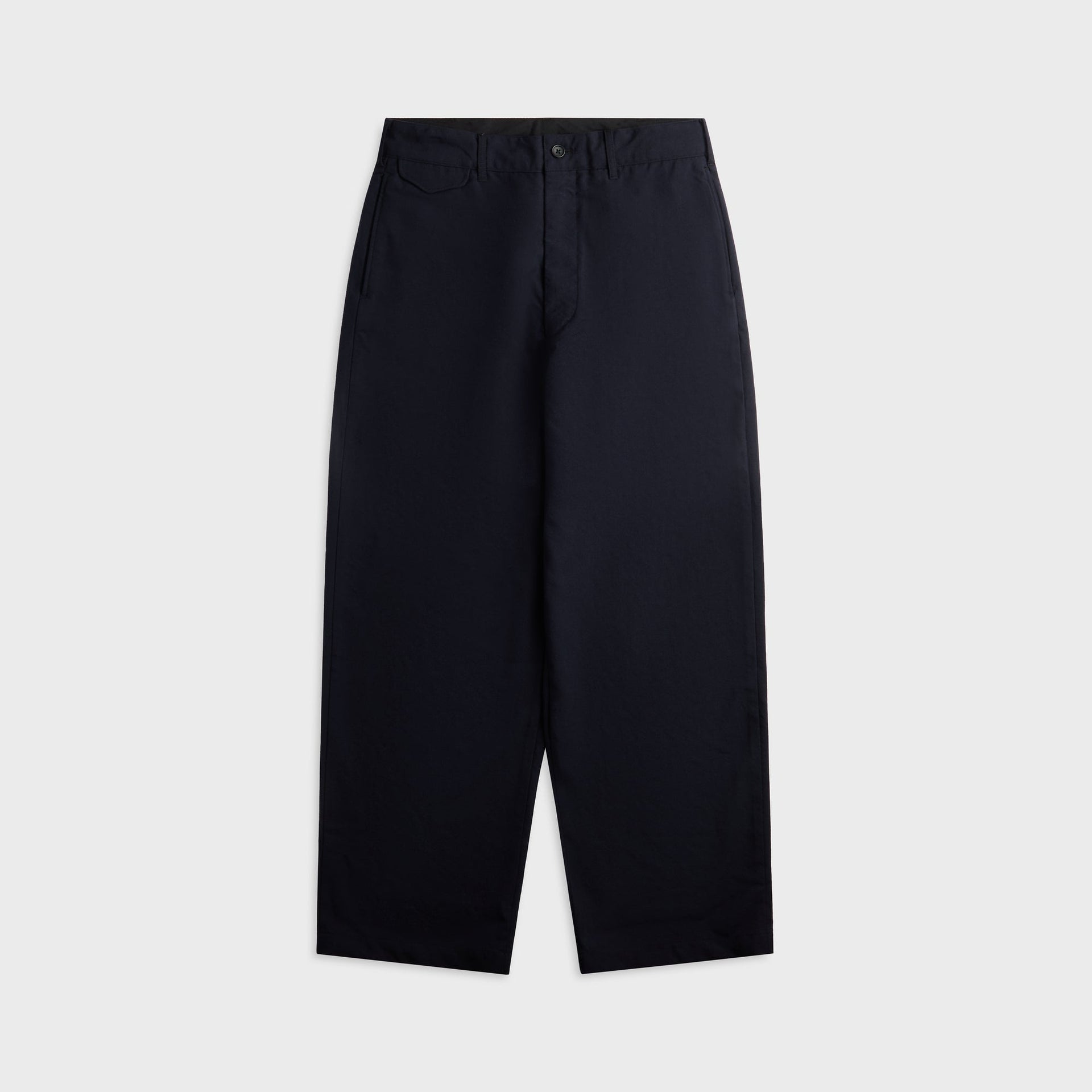 Engineered Garments Wool Uniform Serge Officer Pant - Dark Navy
