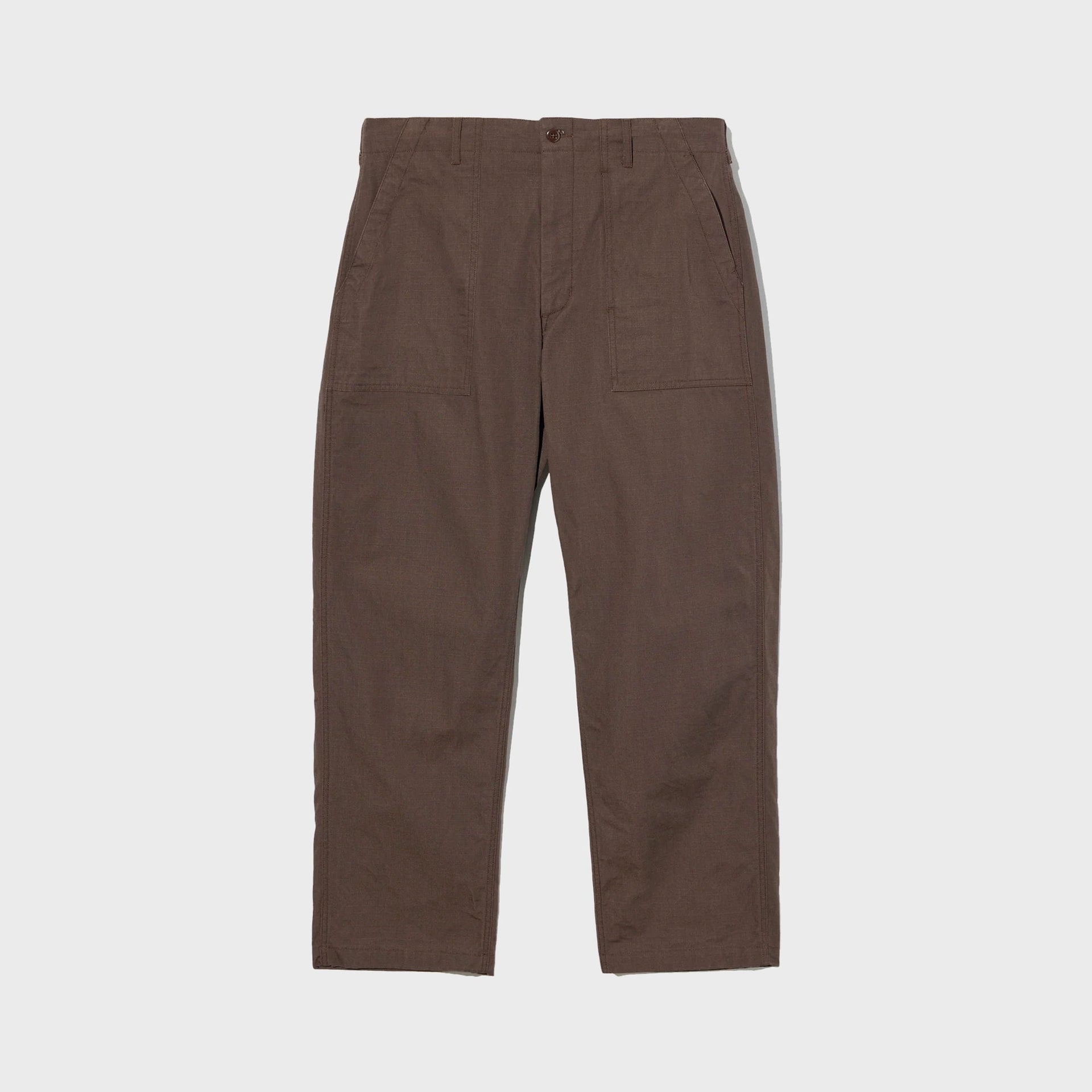 Engineered Garments Heavyweight Cotton Ripstop Fatigue Pant - Dark Brown