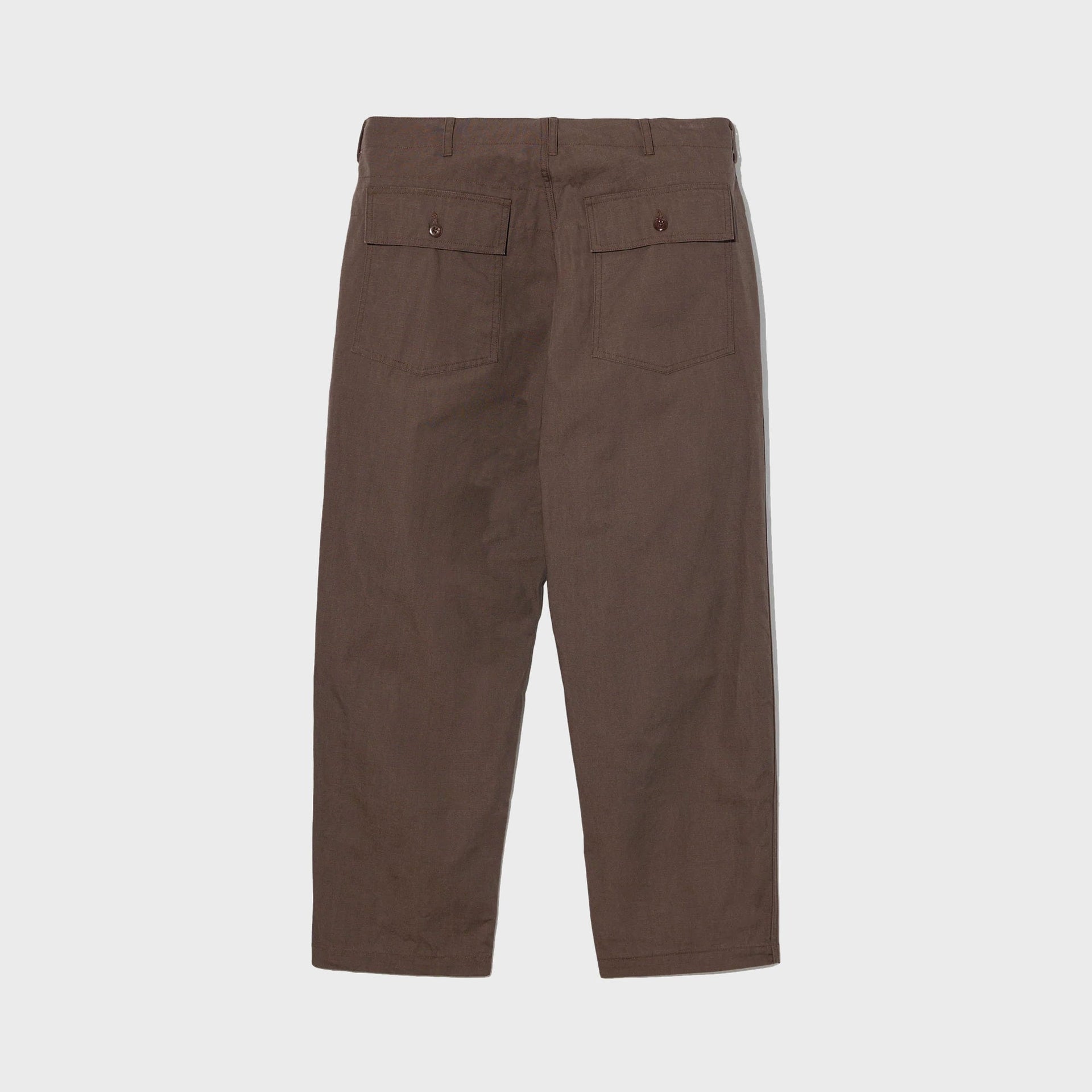 Engineered Garments Heavyweight Cotton Ripstop Fatigue Pant - Dark Brown