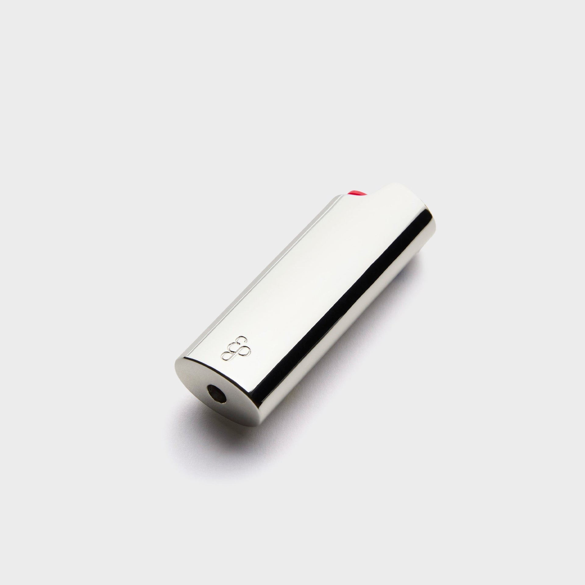 Edie Parker Little Gems Lighter Case - Pink / Silver