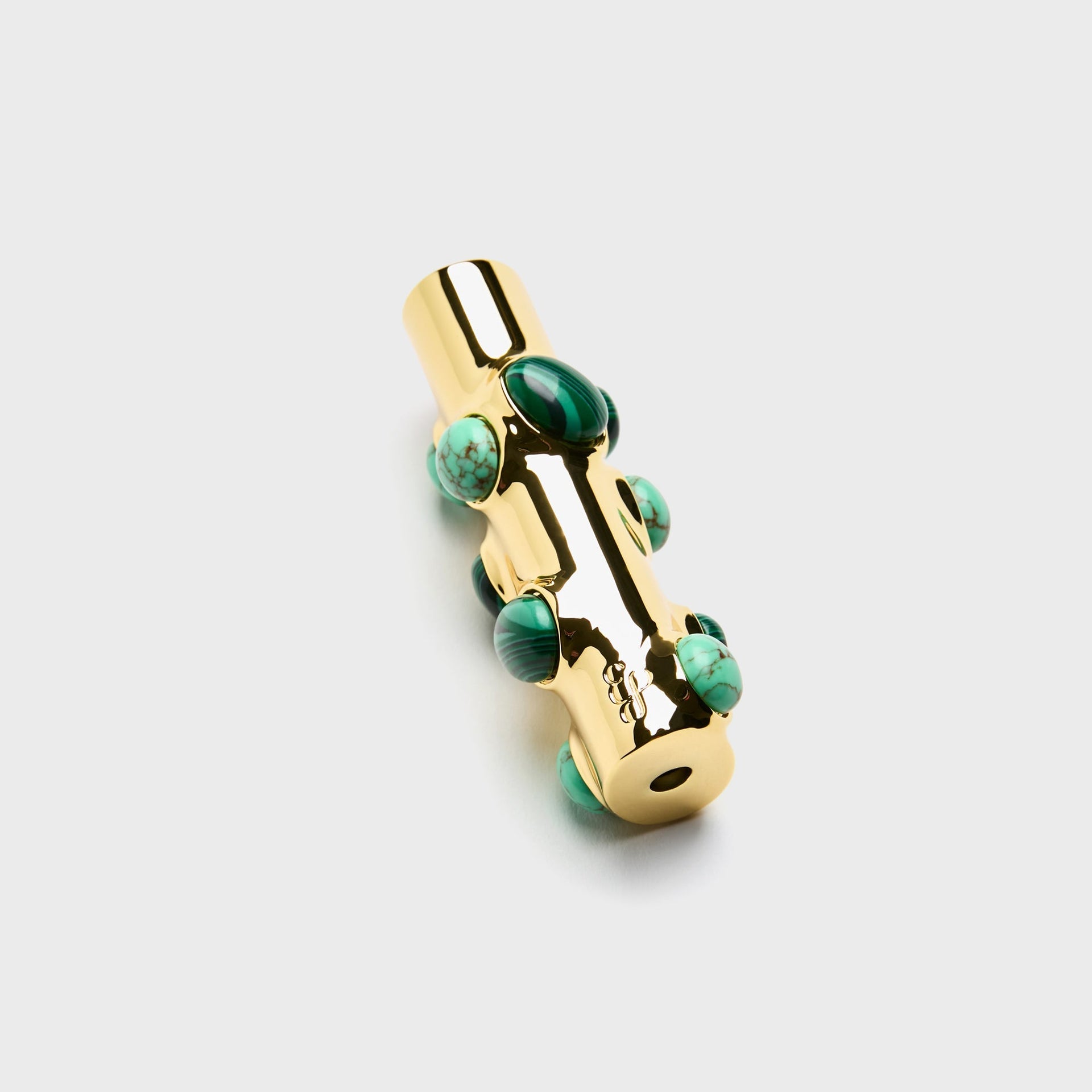 Edie Parker Stoned Lighter Case - Malachite