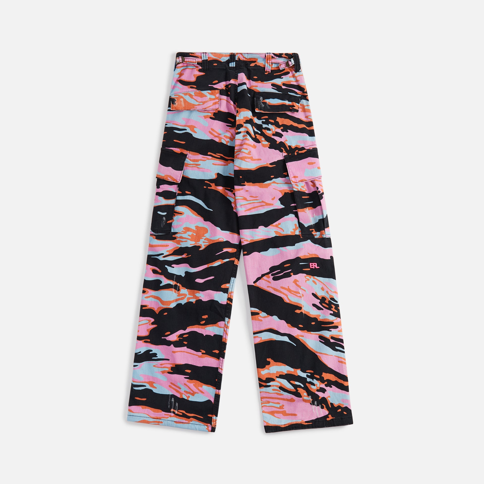 ERL Printed Cargo Pant - Pink Rave Camo