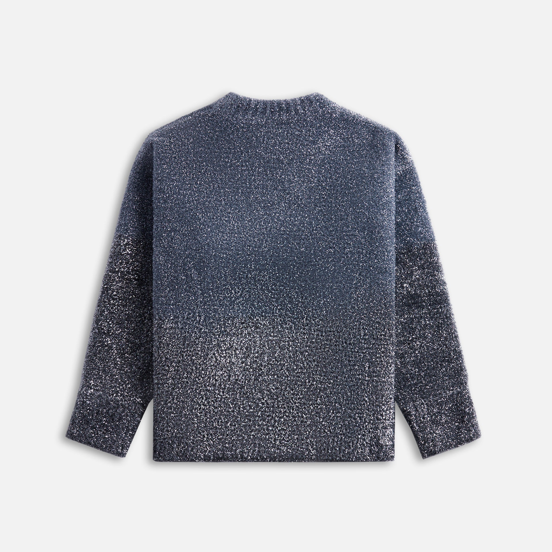 ERL Glitter Skull Pullover Knit - Silver