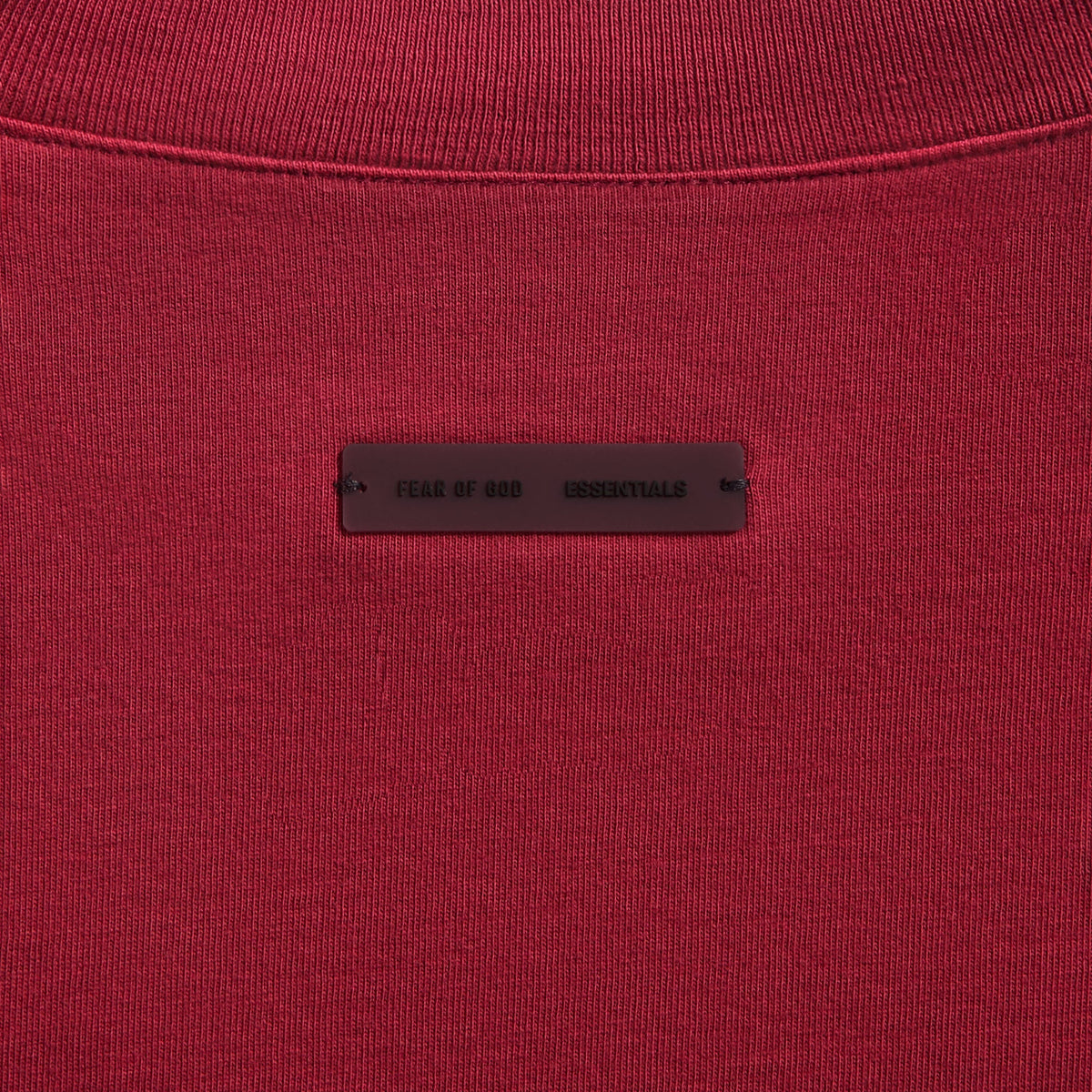 Essentials 90's Long Sleeve Tee - Crimson