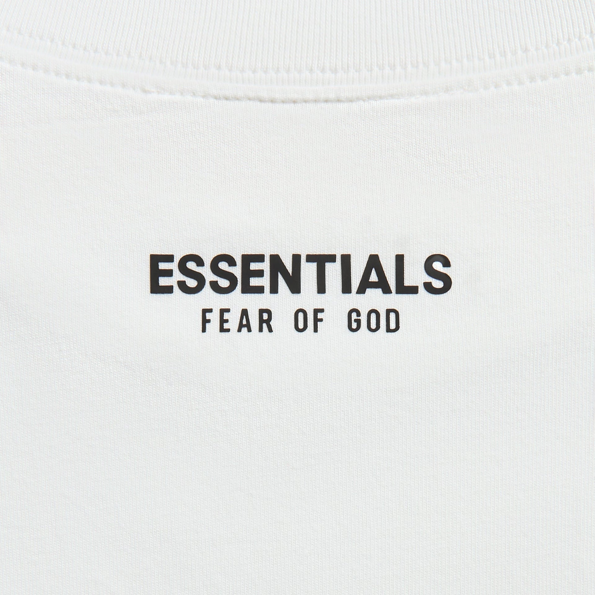 Essentials Vintage Fit Tee in Bright White