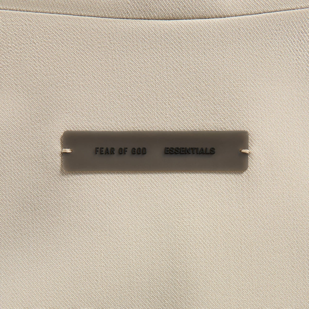 Essentials Bonded Canvas ZipinUp Jacket in Timber