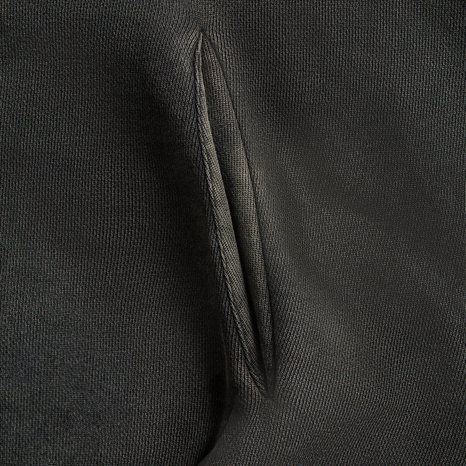 Entire Studios Thermal Hoodie - Washed Black