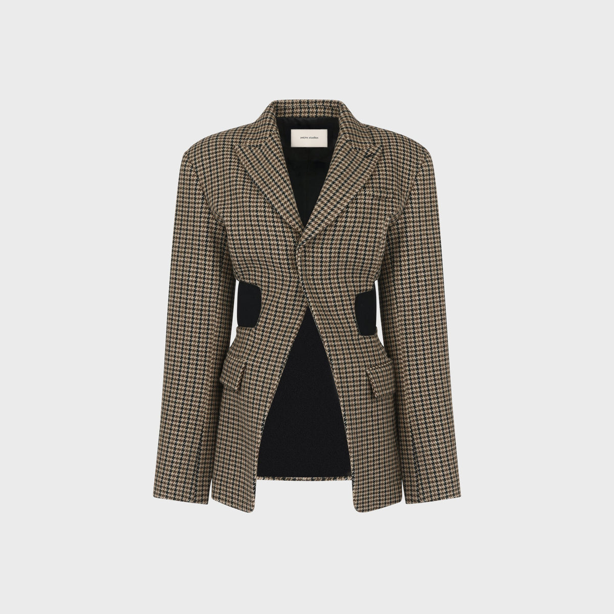 Entire Studios Axis Blazer - Hounds Tooth