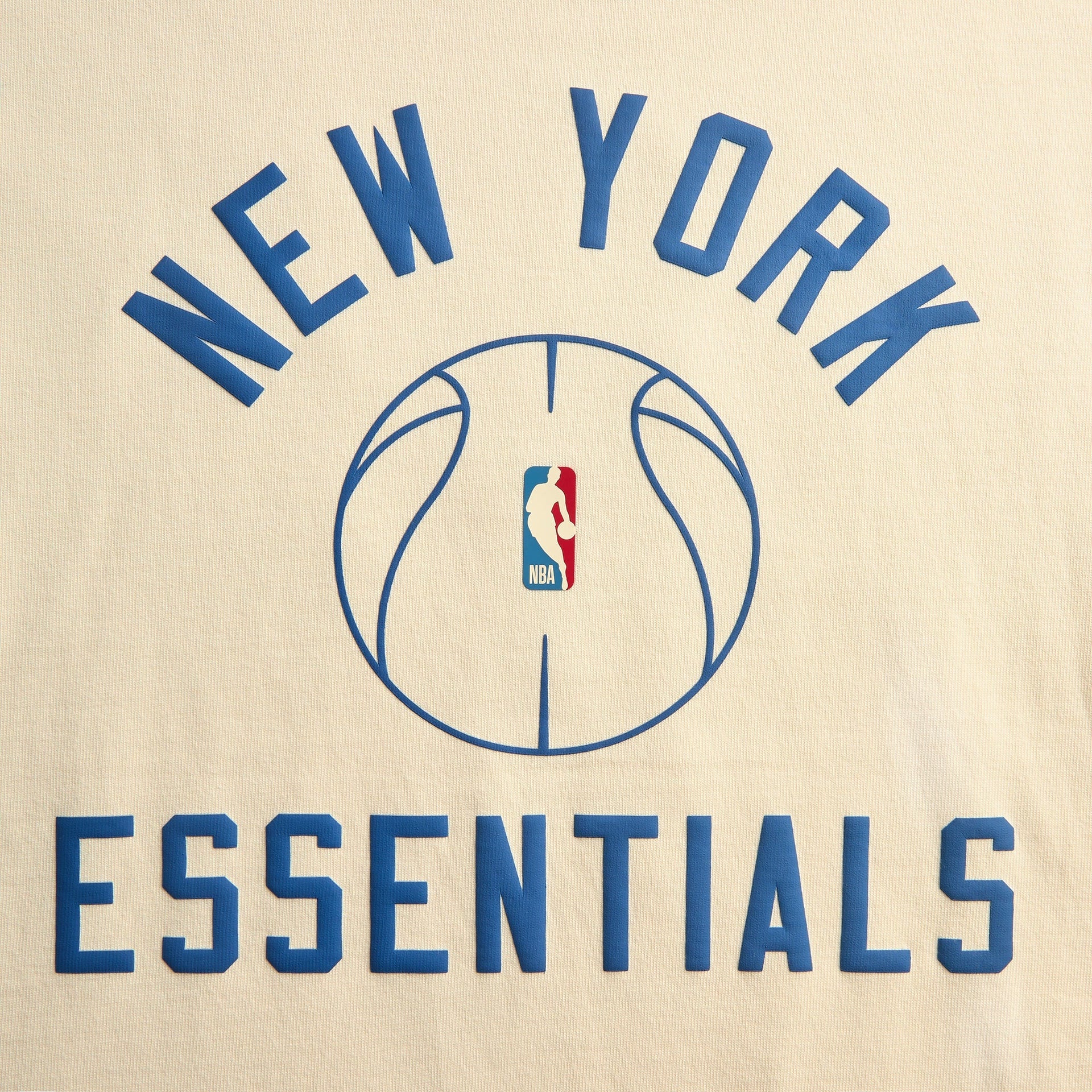 Essentials x Knicks x Barkley Hendricks 90s Tee - Ivory