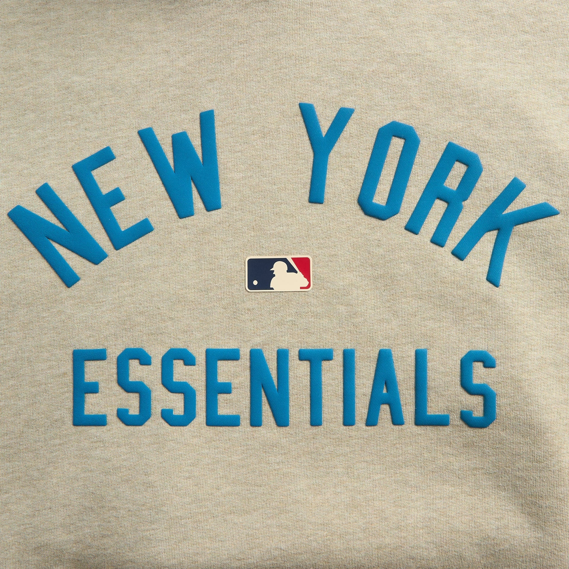 Essentials Mets Sport Hoodie - Heather Stone / Black
