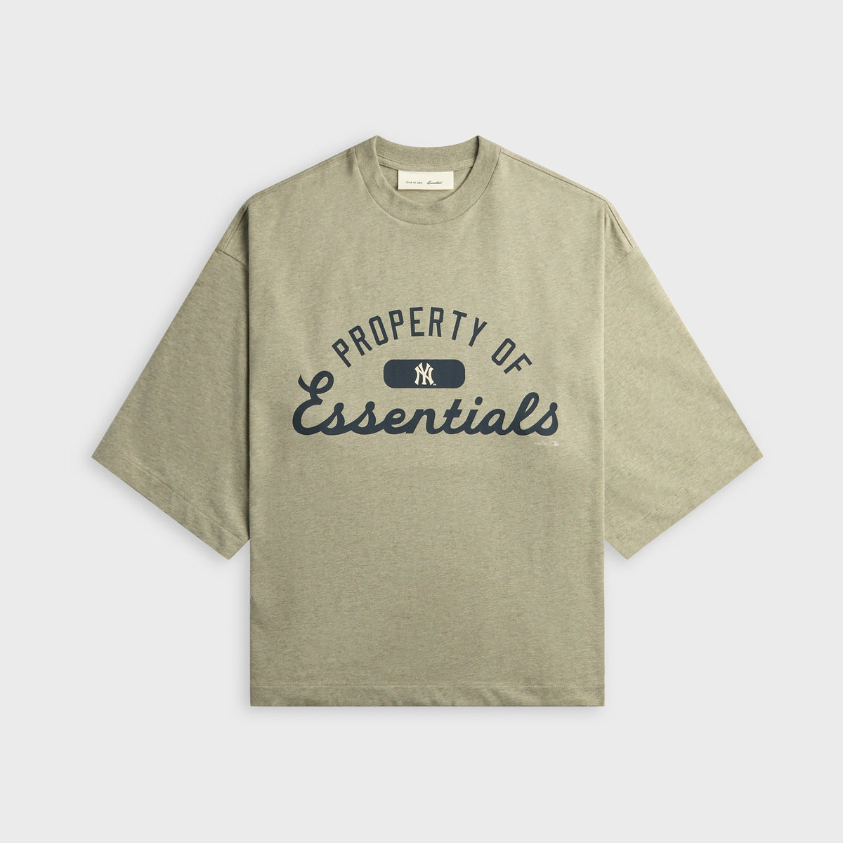 Essentials Yankees Merch Tee - Seal Heather