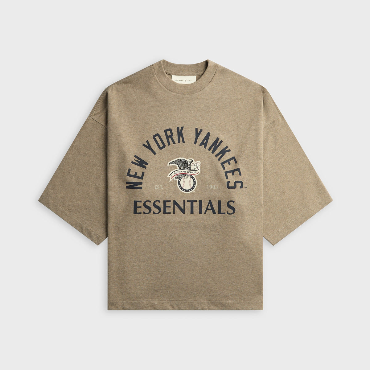 Essentials Yankees American League Merch Tee - Homestead Heather